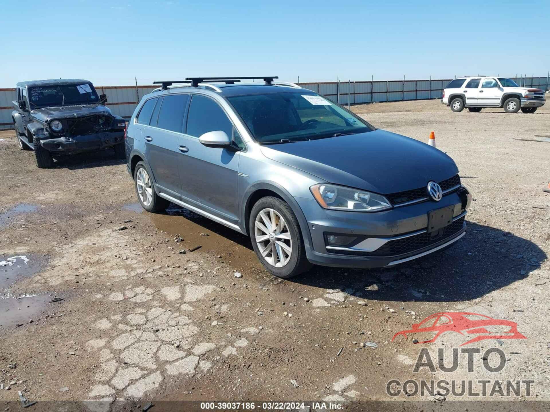 VOLKSWAGEN GOLF ALLTRACK 2017 - 3VWH17AUXHM508282