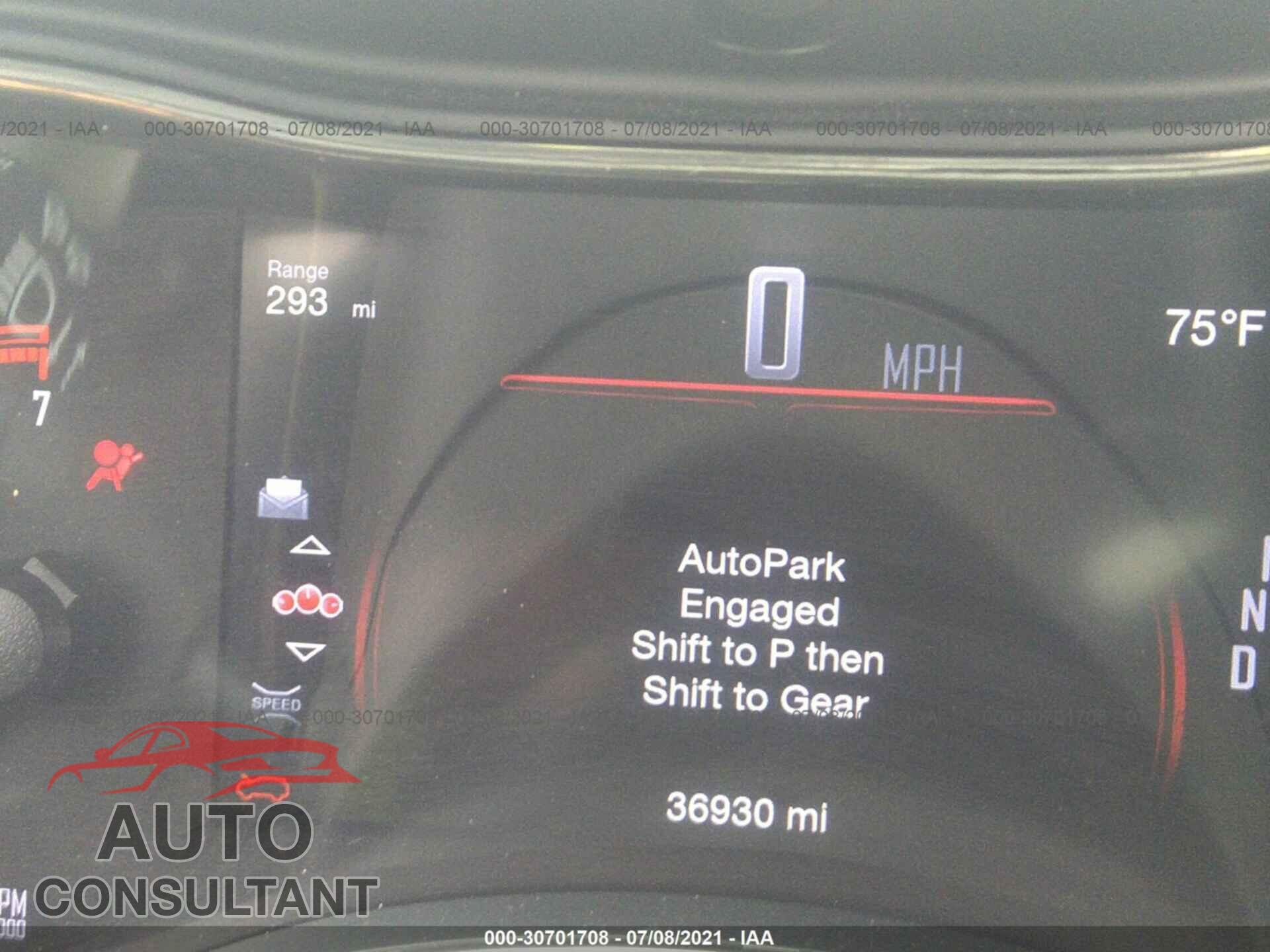 DODGE DURANGO 2020 - 1C4RDJDG7LC261041
