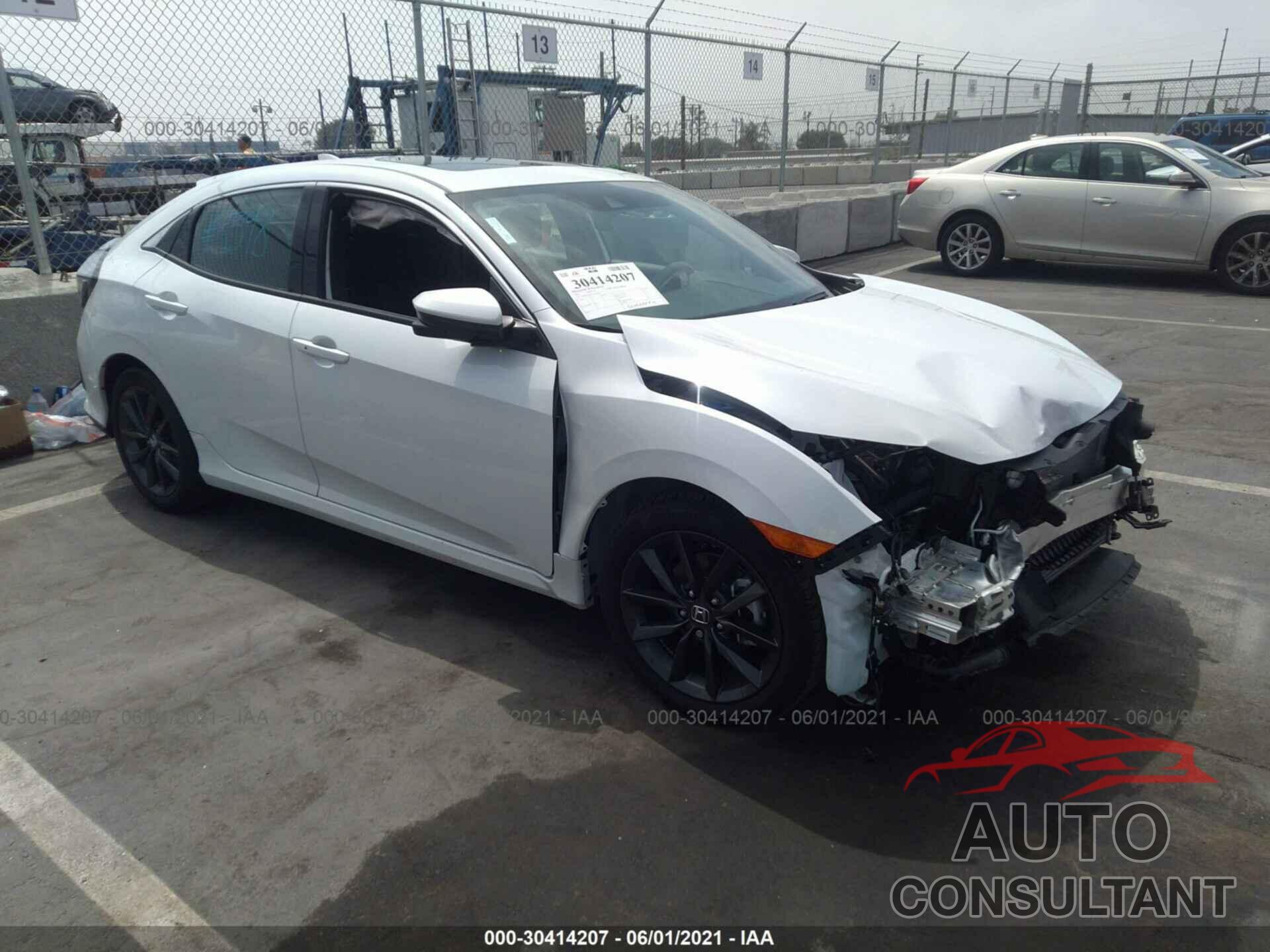 HONDA CIVIC HATCHBACK 2021 - SHHFK7H69MU404958