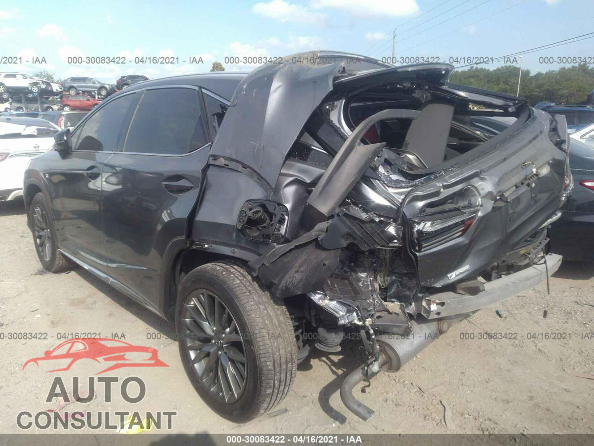 LEXUS RX 2017 - 2T2ZZMCA4HC070767