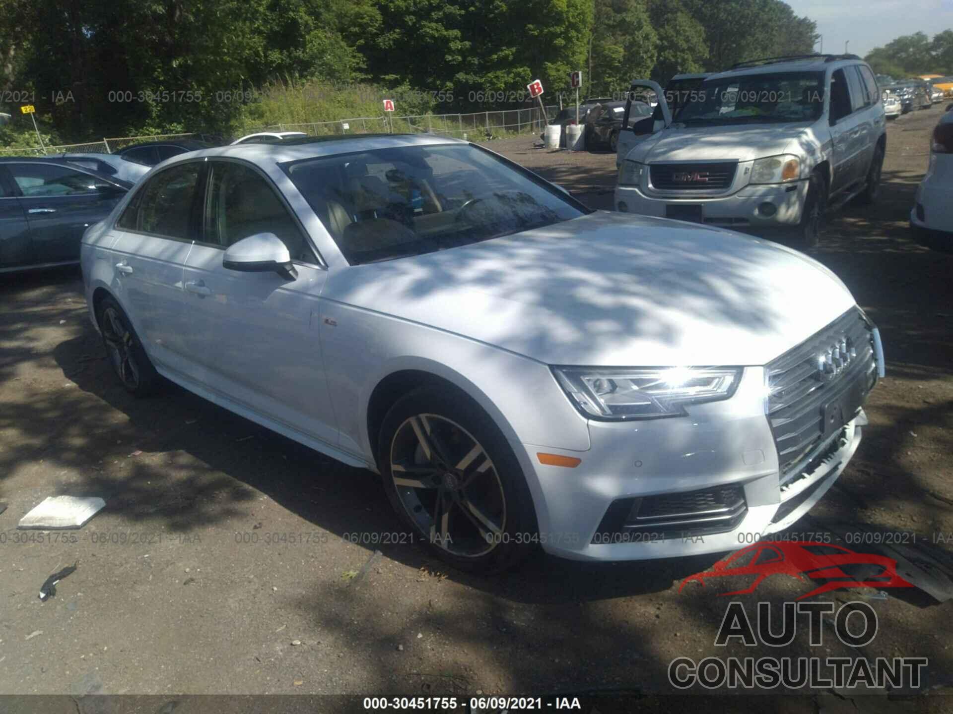 AUDI A4 2017 - WAUENAF41HN029283