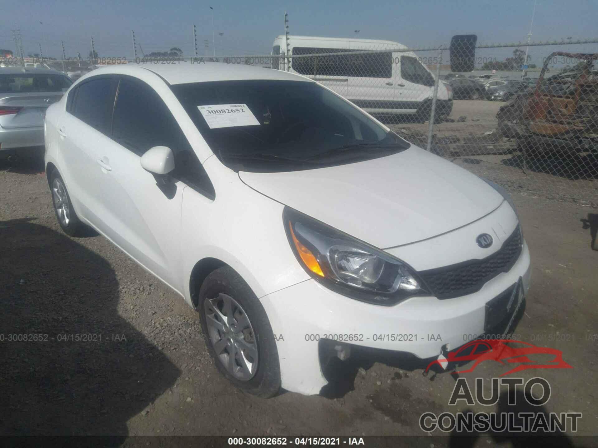 KIA RIO 2016 - KNADM4A37G6675032