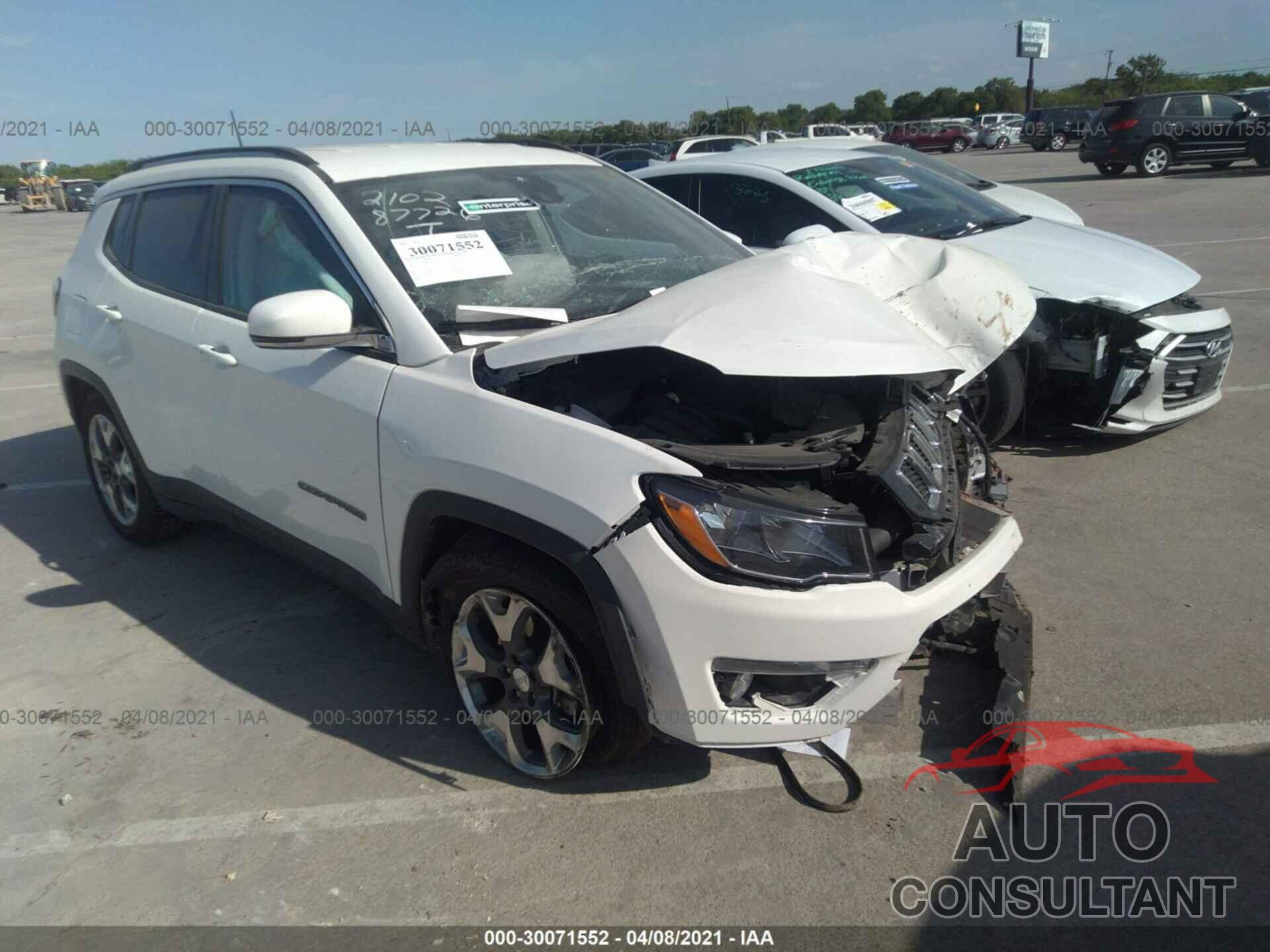 JEEP COMPASS 2021 - 3C4NJCCB4MT559450