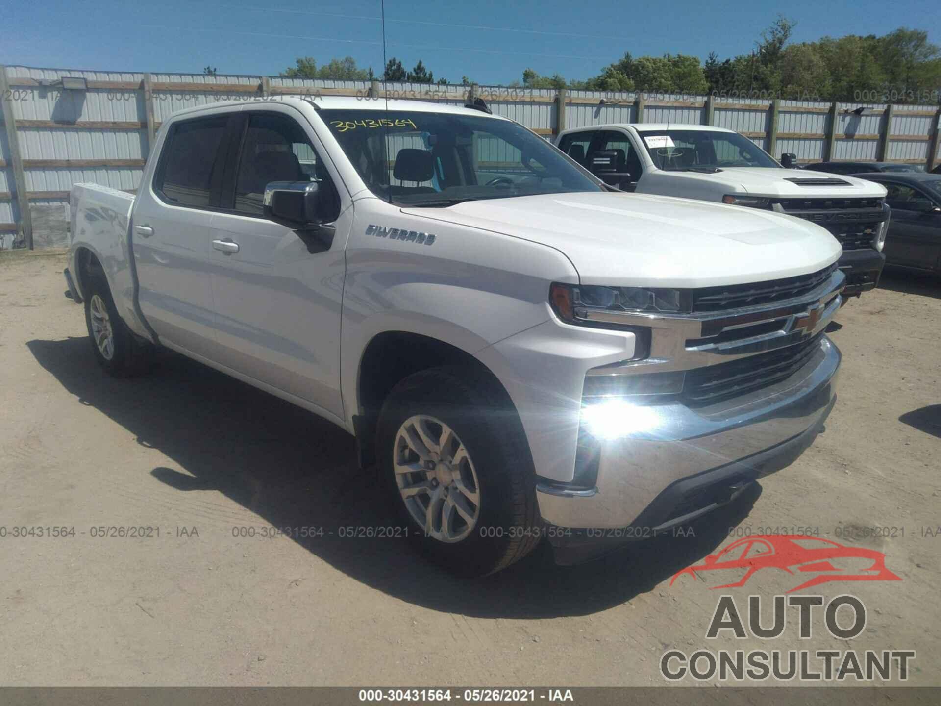 CHEVROLET SILVERADO 1500 2020 - 3GCUYDED7LG190747