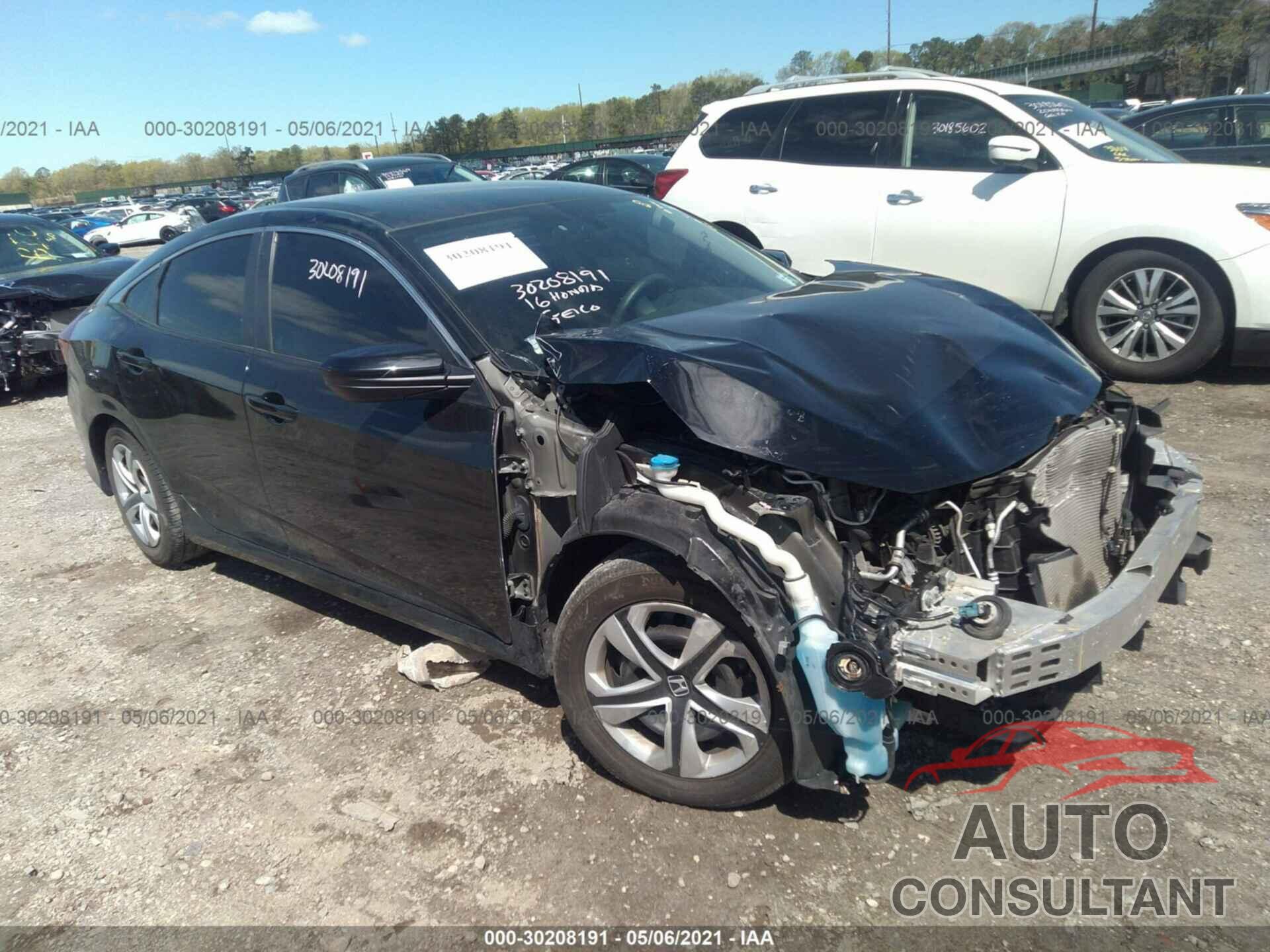 HONDA CIVIC SEDAN 2016 - 19XFC2F55GE211728