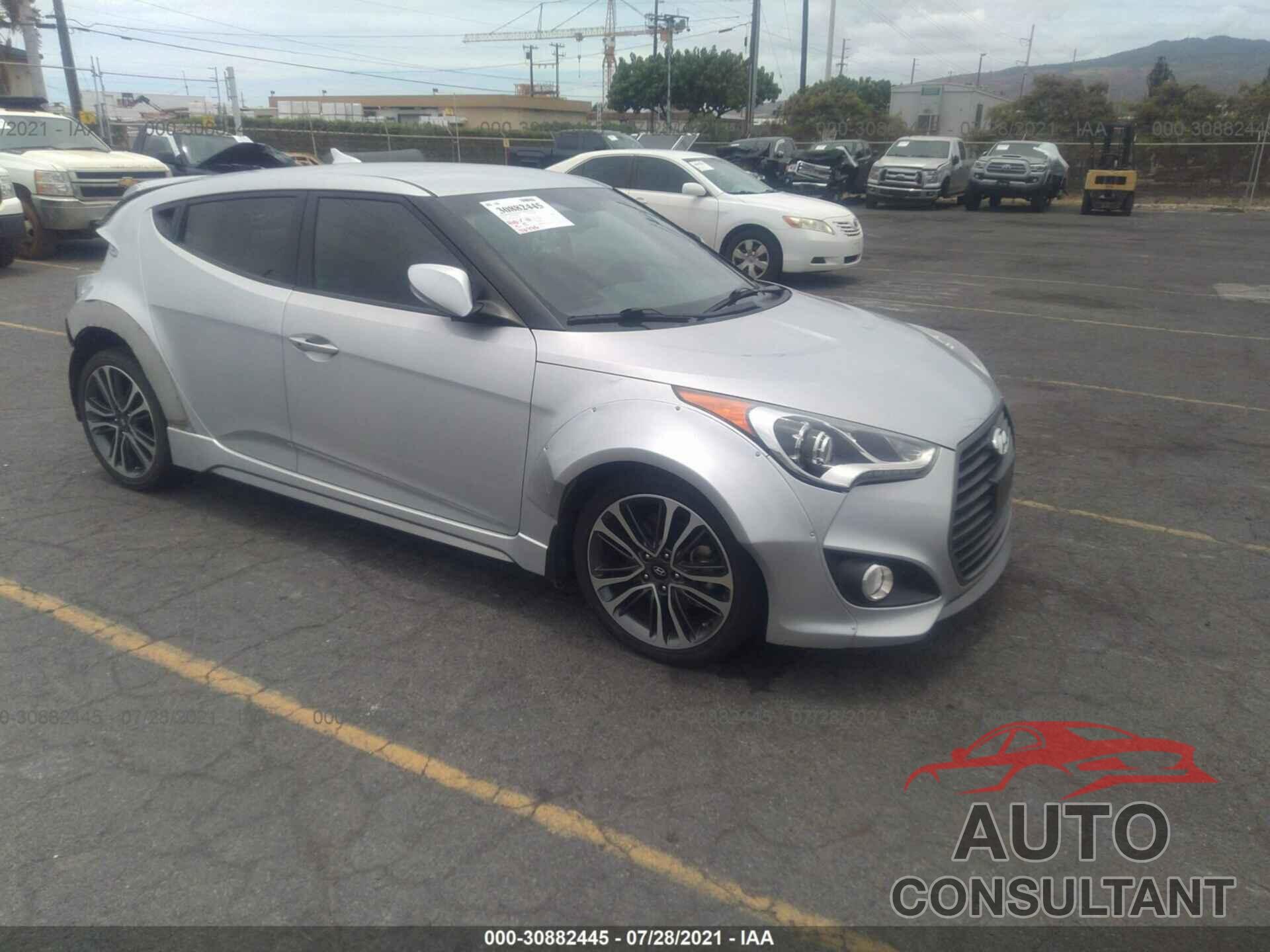 HYUNDAI VELOSTER 2016 - KMHTC6AE4GU253922