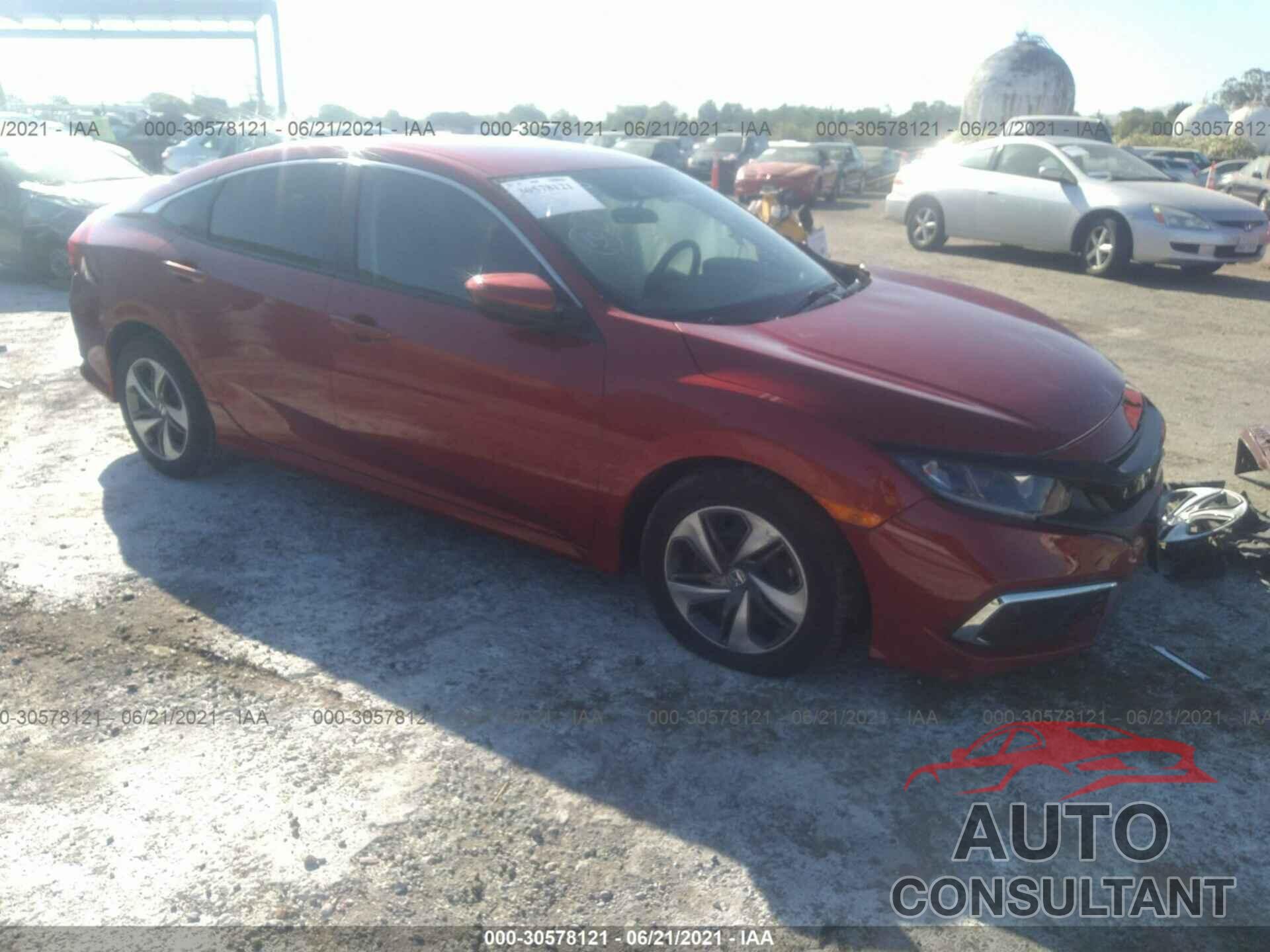 HONDA CIVIC SEDAN 2019 - 19XFC2F62KE207962