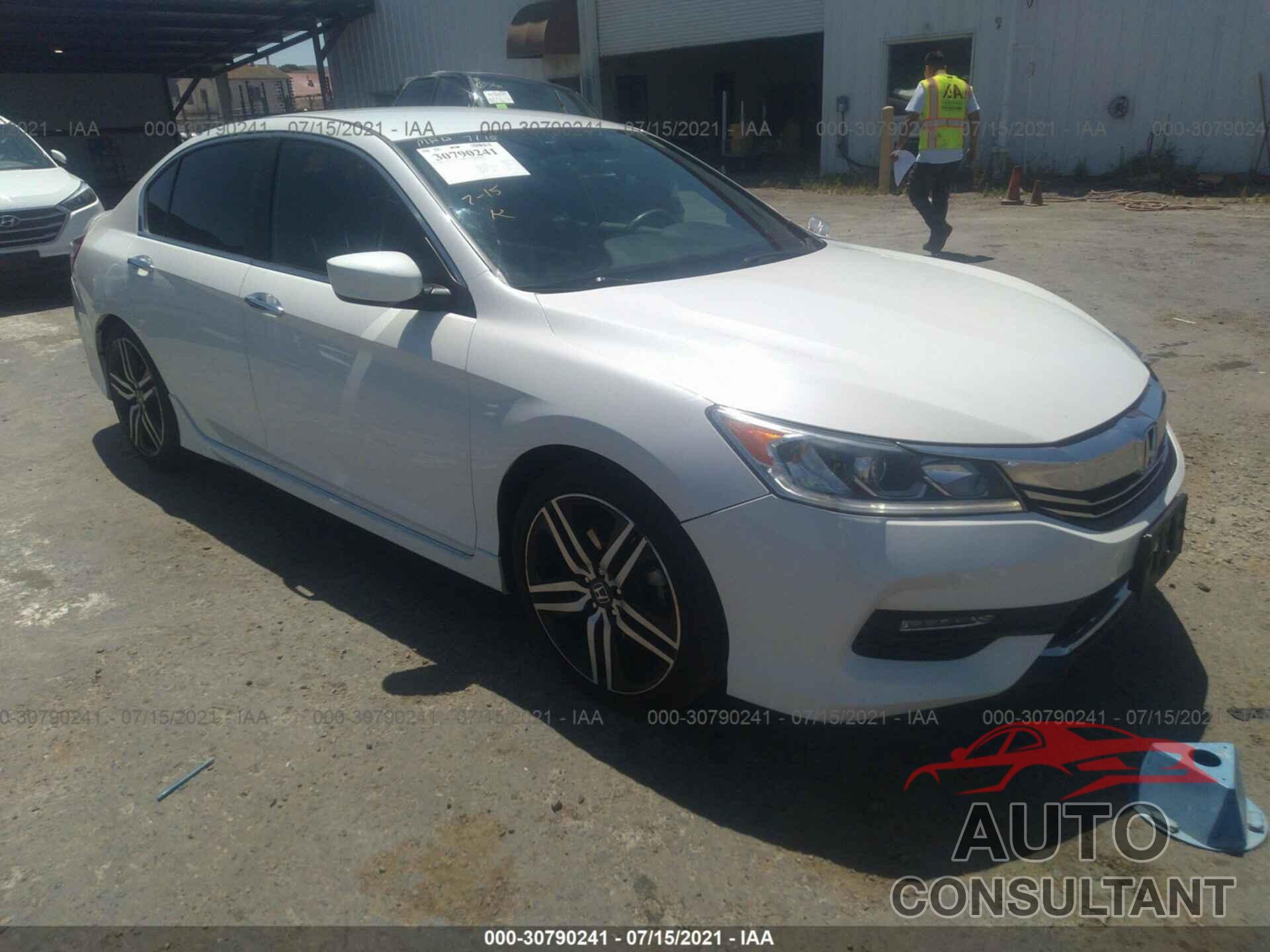 HONDA ACCORD SEDAN 2016 - 1HGCR2F54GA019643