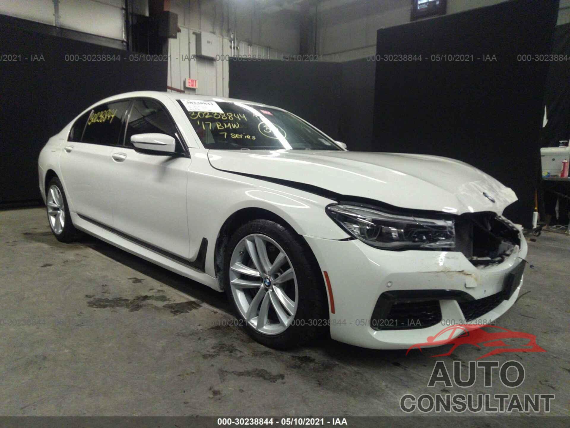 BMW 7 SERIES 2017 - WBA7F2C53HG421436