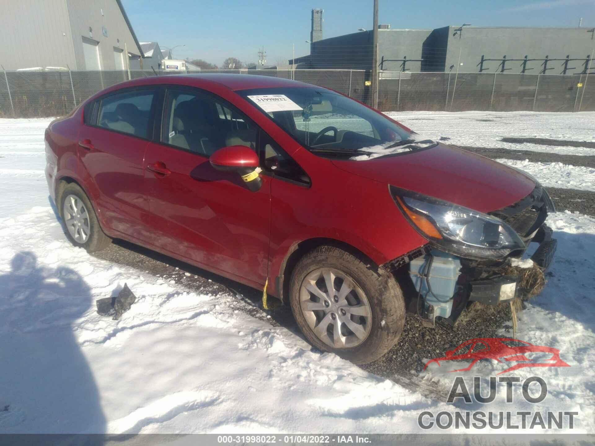 KIA RIO 2017 - KNADM4A31H6051602