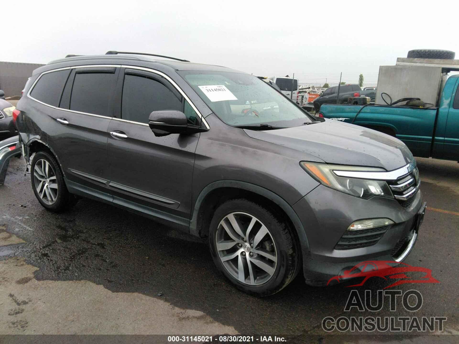 HONDA PILOT 2016 - 5FNYF5H92GB004449