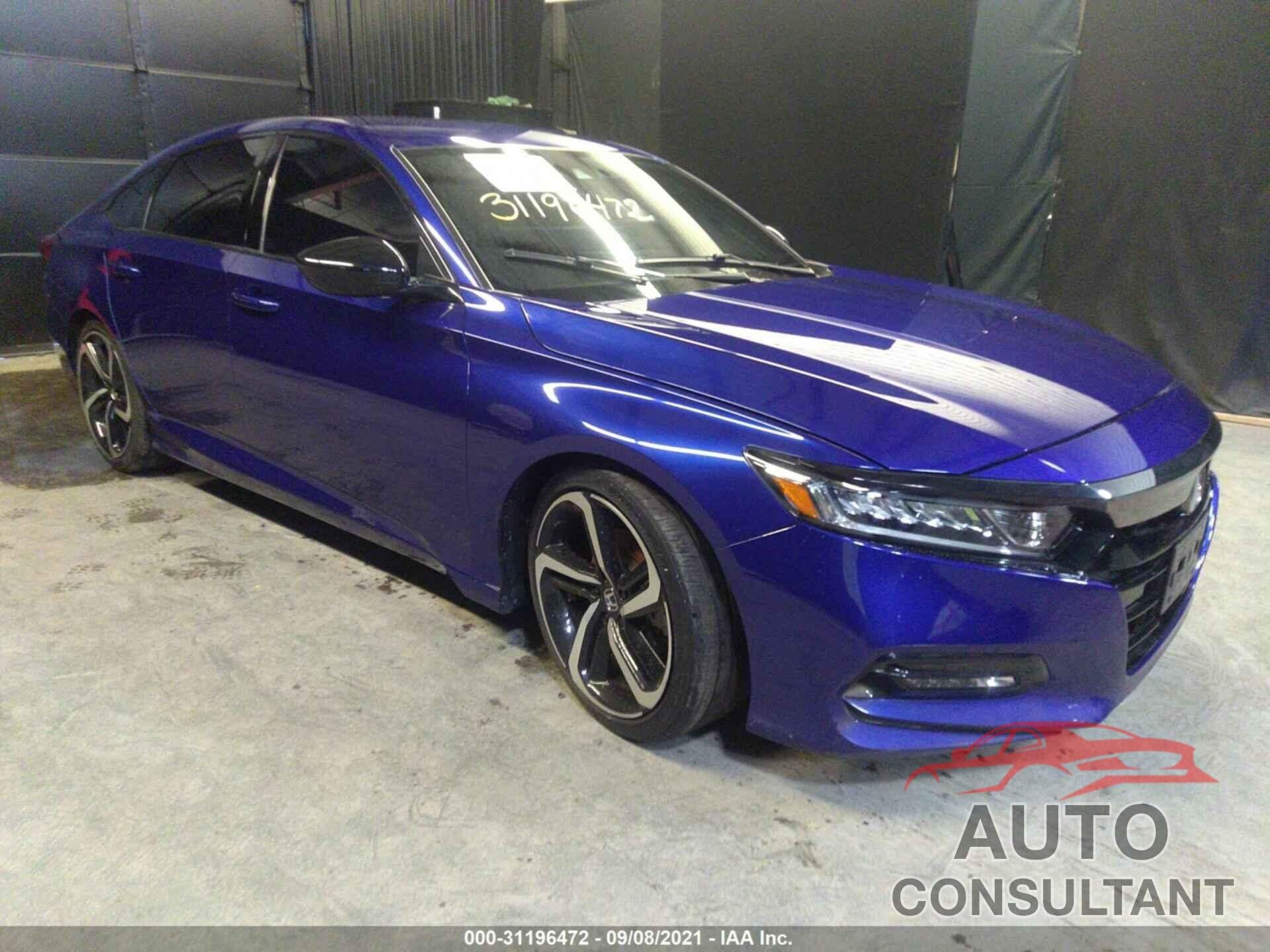 HONDA ACCORD SEDAN 2019 - 1HGCV1F31KA054590