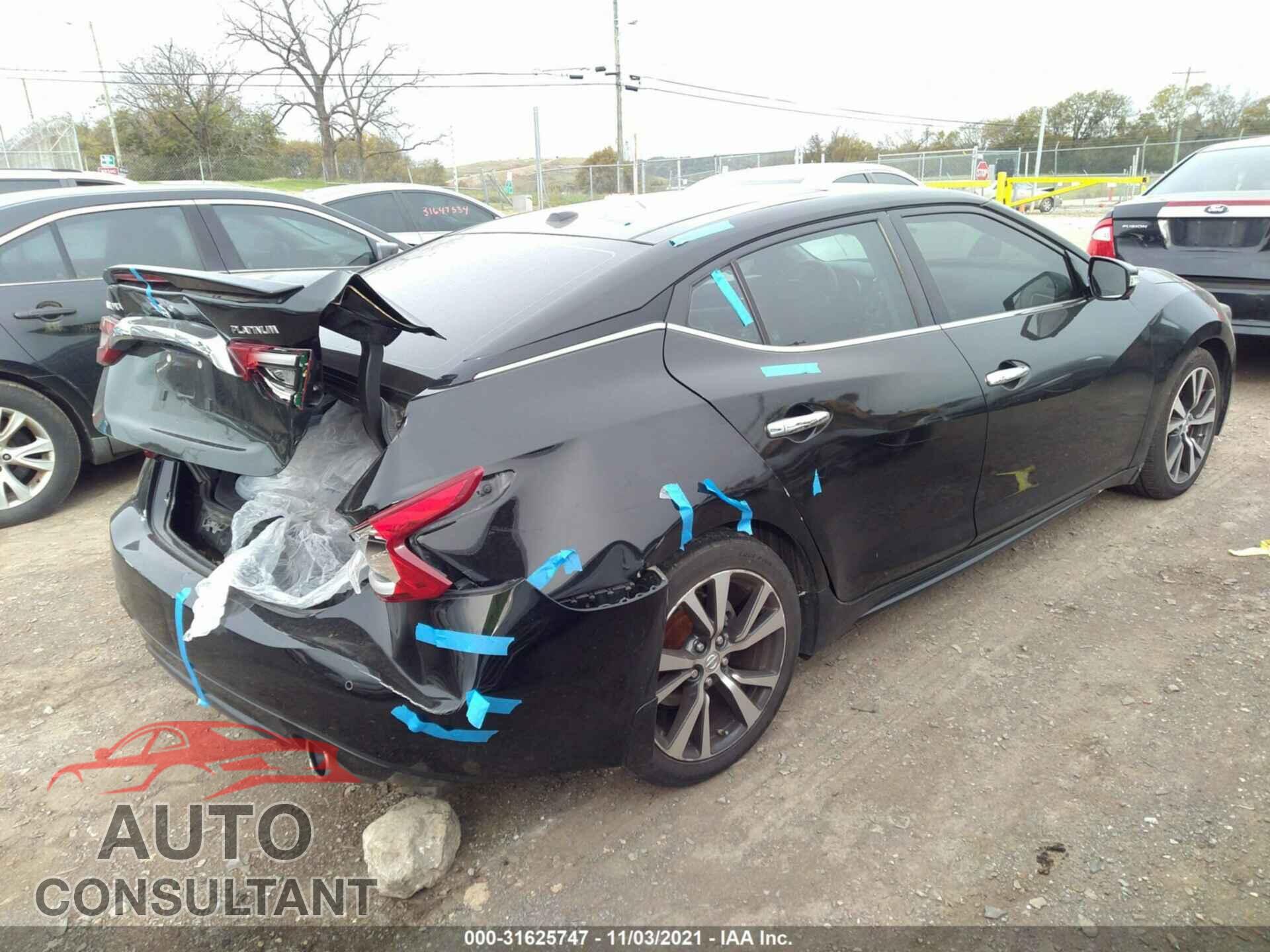 NISSAN MAXIMA 2017 - 1N4AA6AP1HC390946