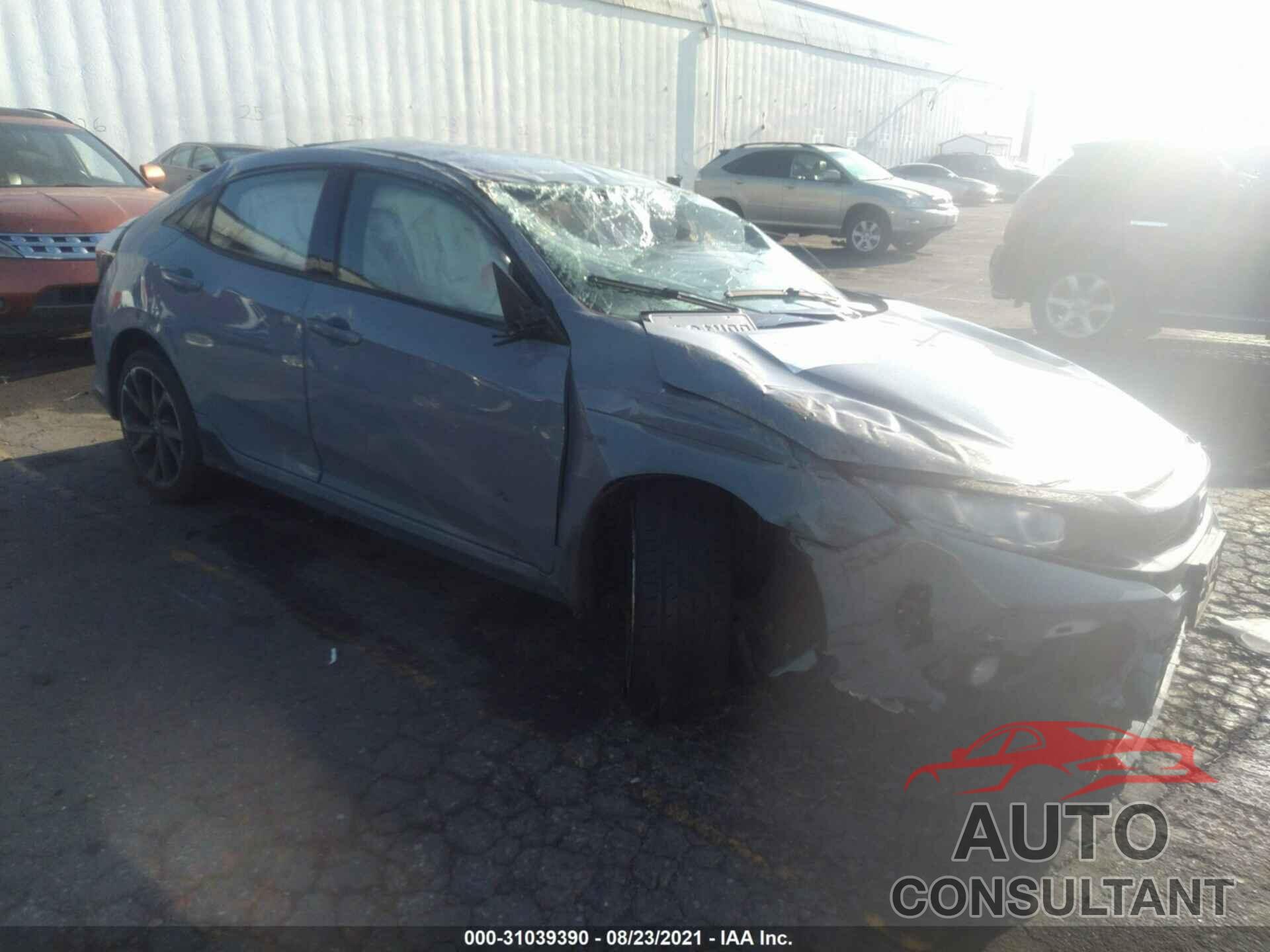 HONDA CIVIC HATCHBACK 2019 - SHHFK7G43KU218149