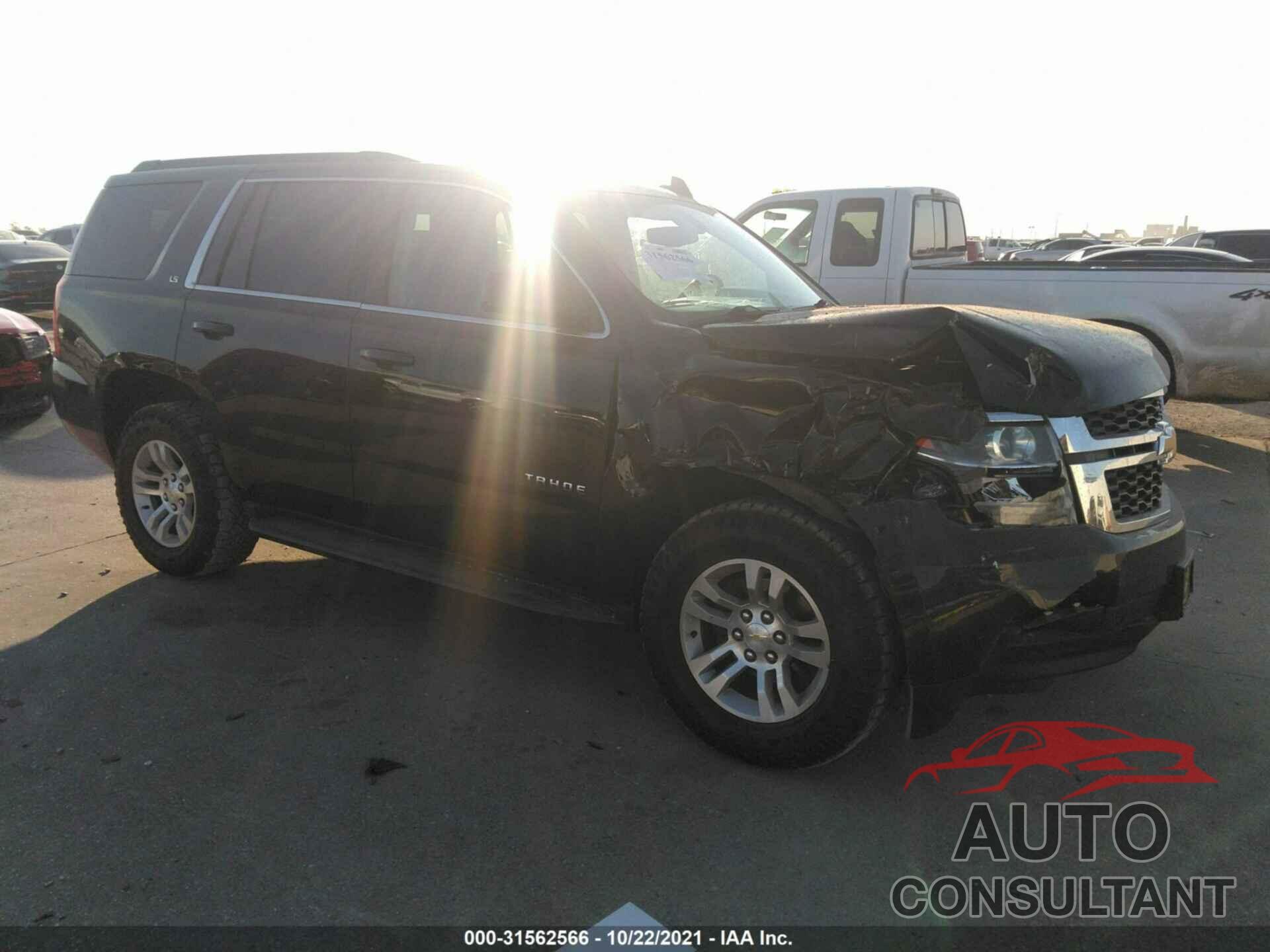 CHEVROLET TAHOE 2016 - 1GNSKAKC7GR155030