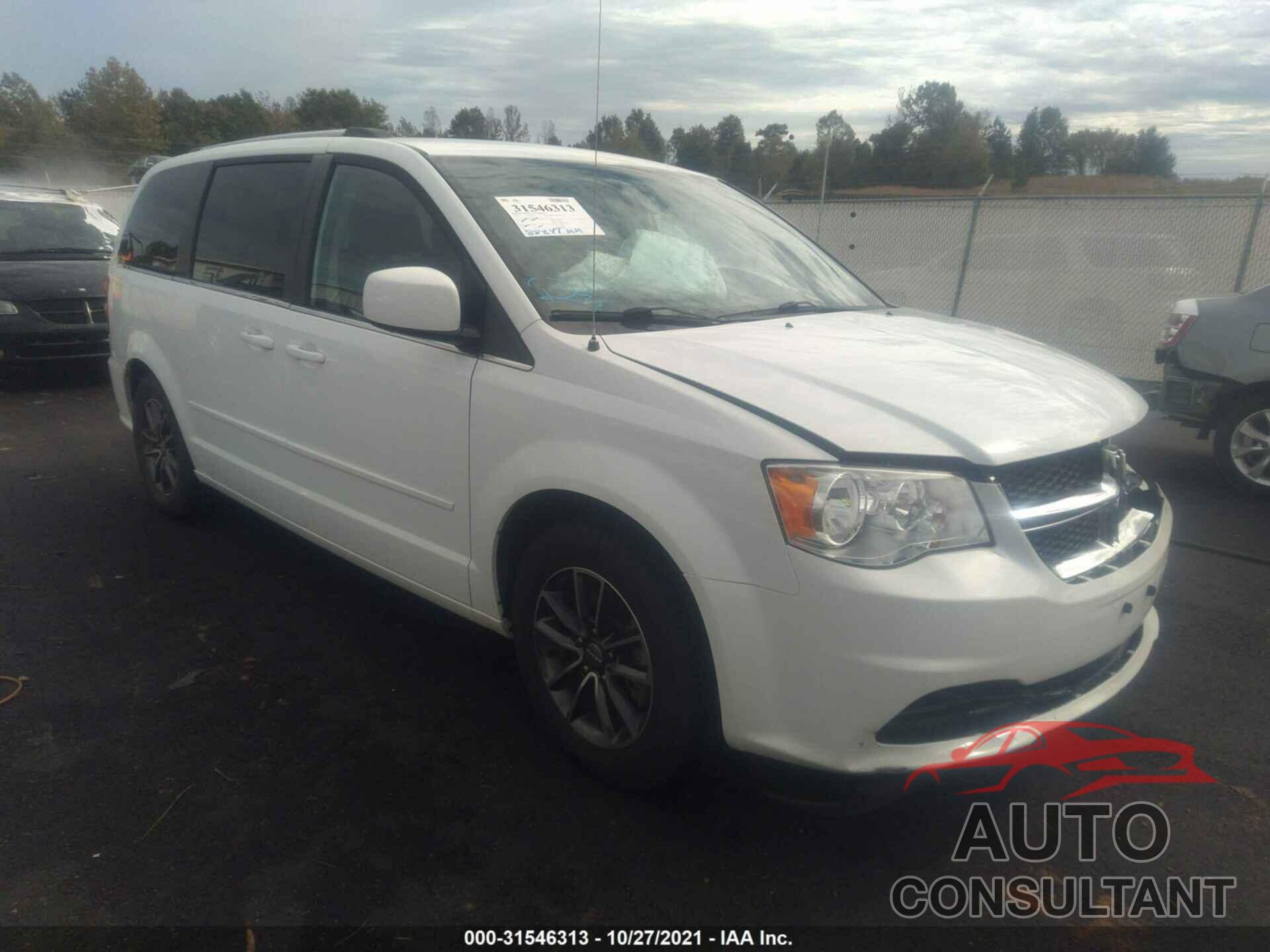 DODGE GRAND CARAVAN 2017 - 2C4RDGCG3HR566927