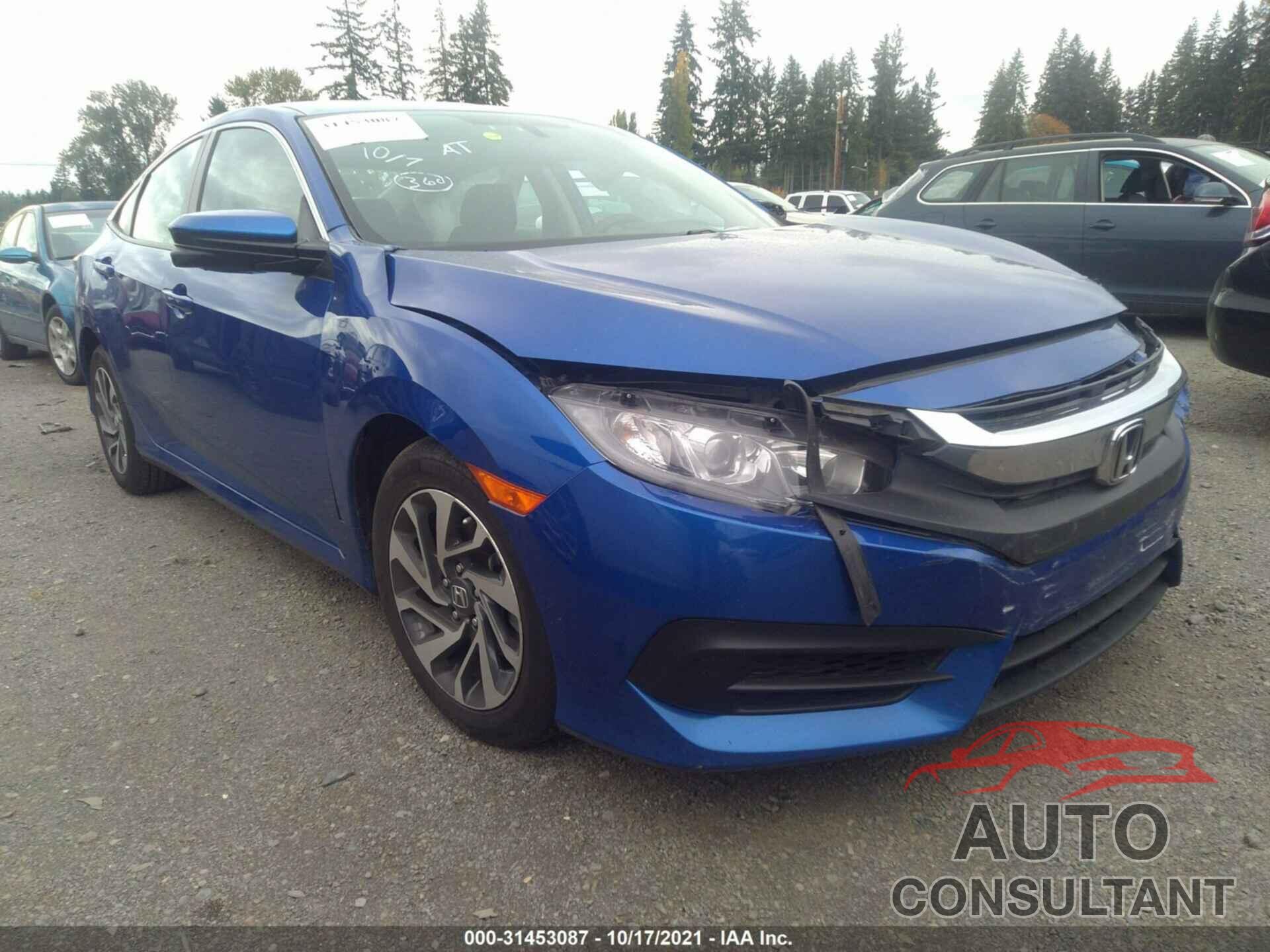 HONDA CIVIC SEDAN 2017 - 19XFC2F75HE011788