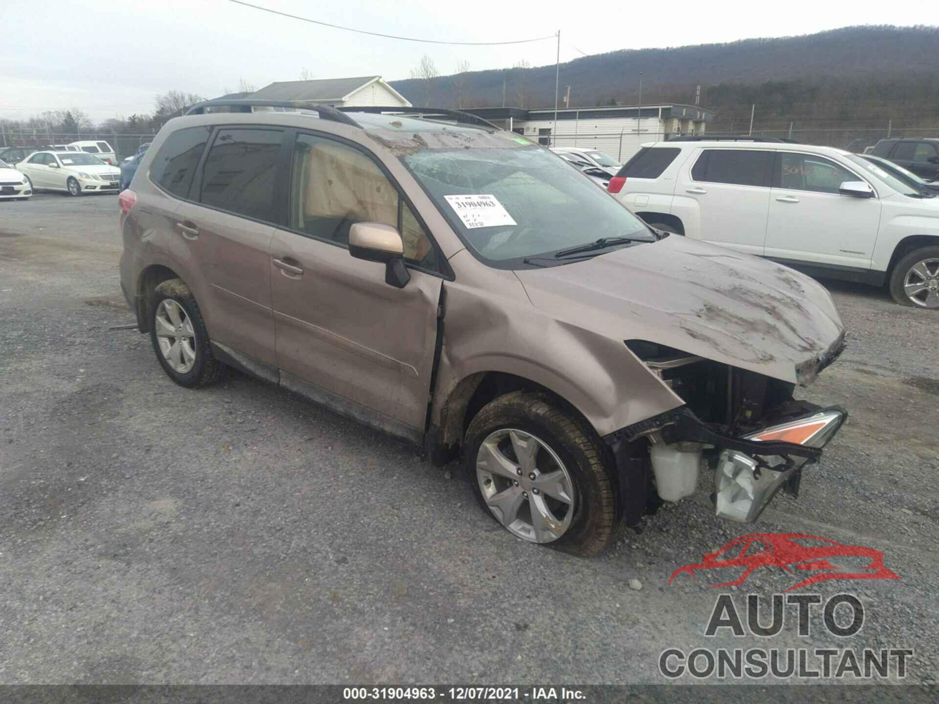 SUBARU FORESTER 2016 - JF2SJADC3GH403936