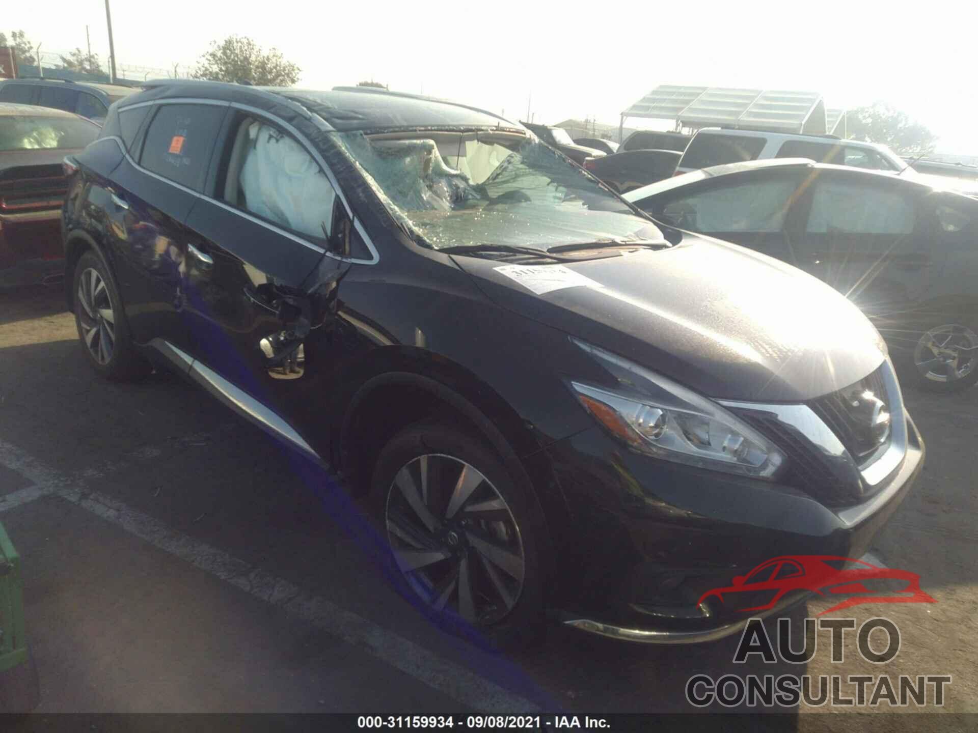 NISSAN MURANO 2018 - 5N1AZ2MG7JN184379