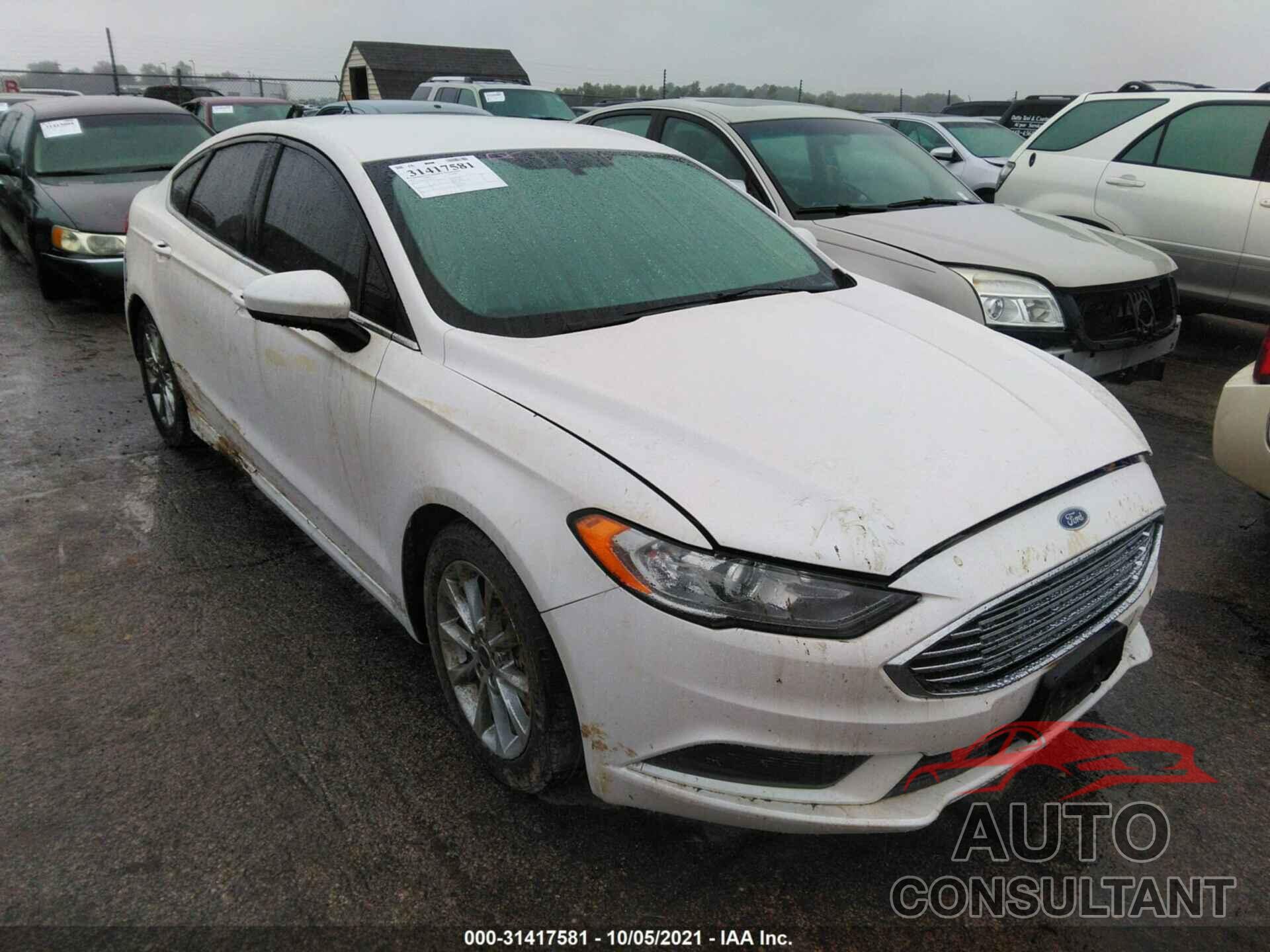 FORD FUSION 2017 - 3FA6P0H75HR398105