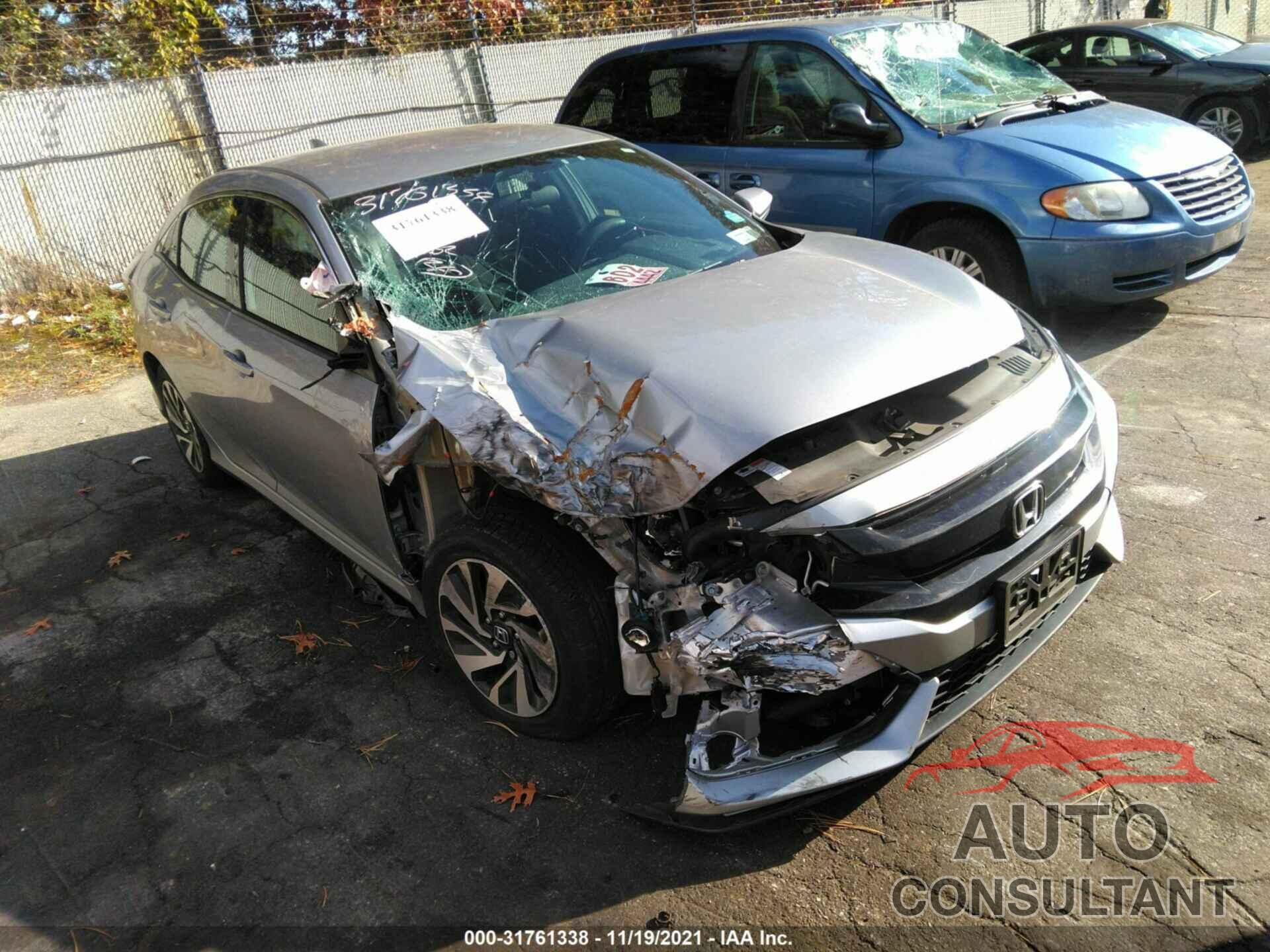 HONDA CIVIC HATCHBACK 2018 - SHHFK7H28JU425602