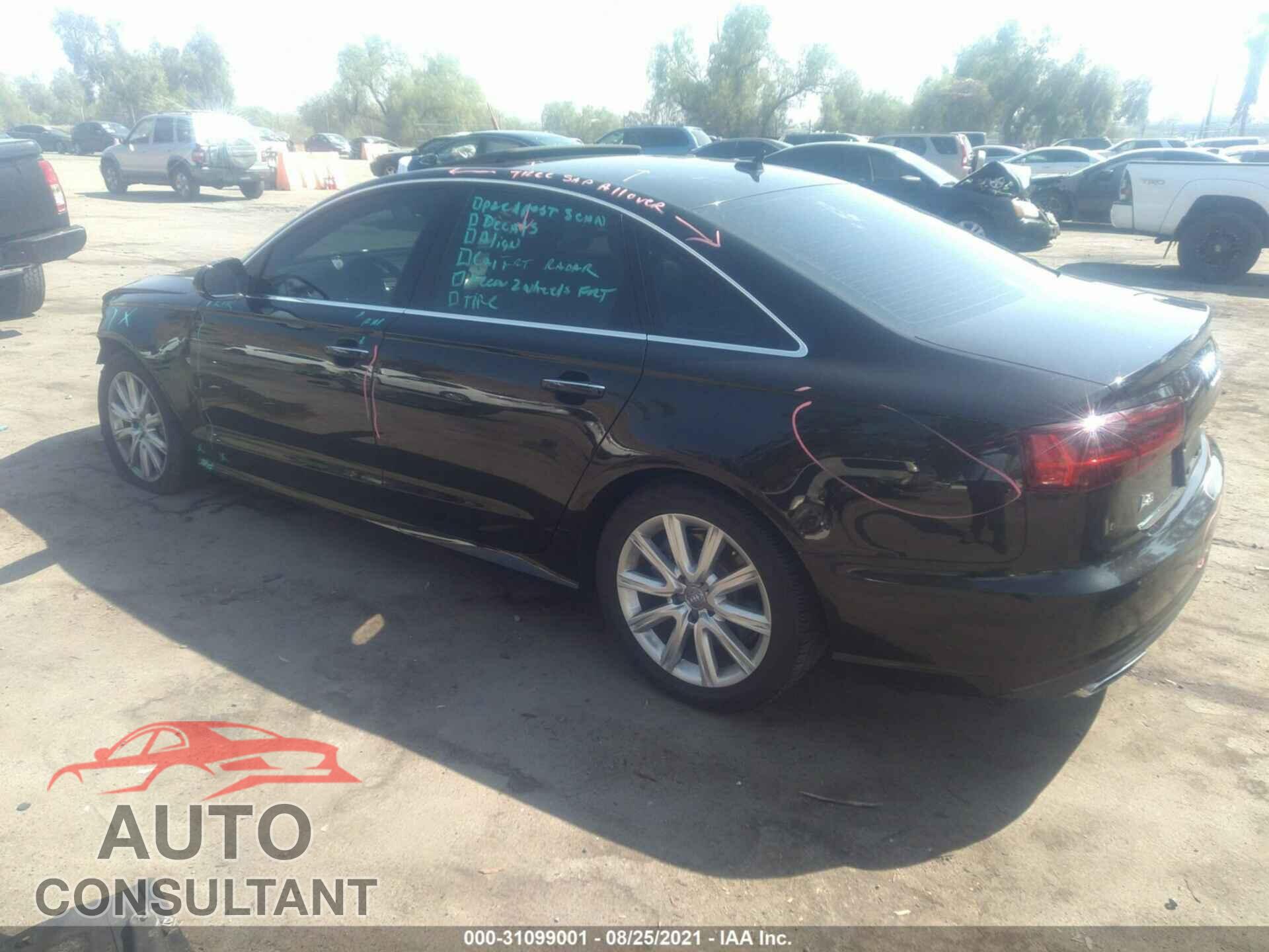 AUDI A6 2016 - WAUDFAFC2GN036211