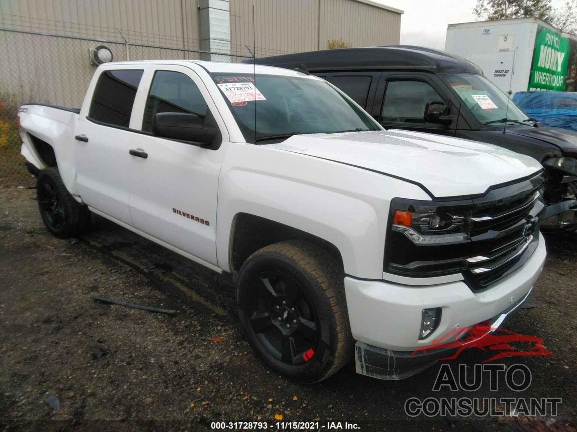 CHEVROLET SILVERADO 1500 2018 - 3GCUKSEC3JG179268