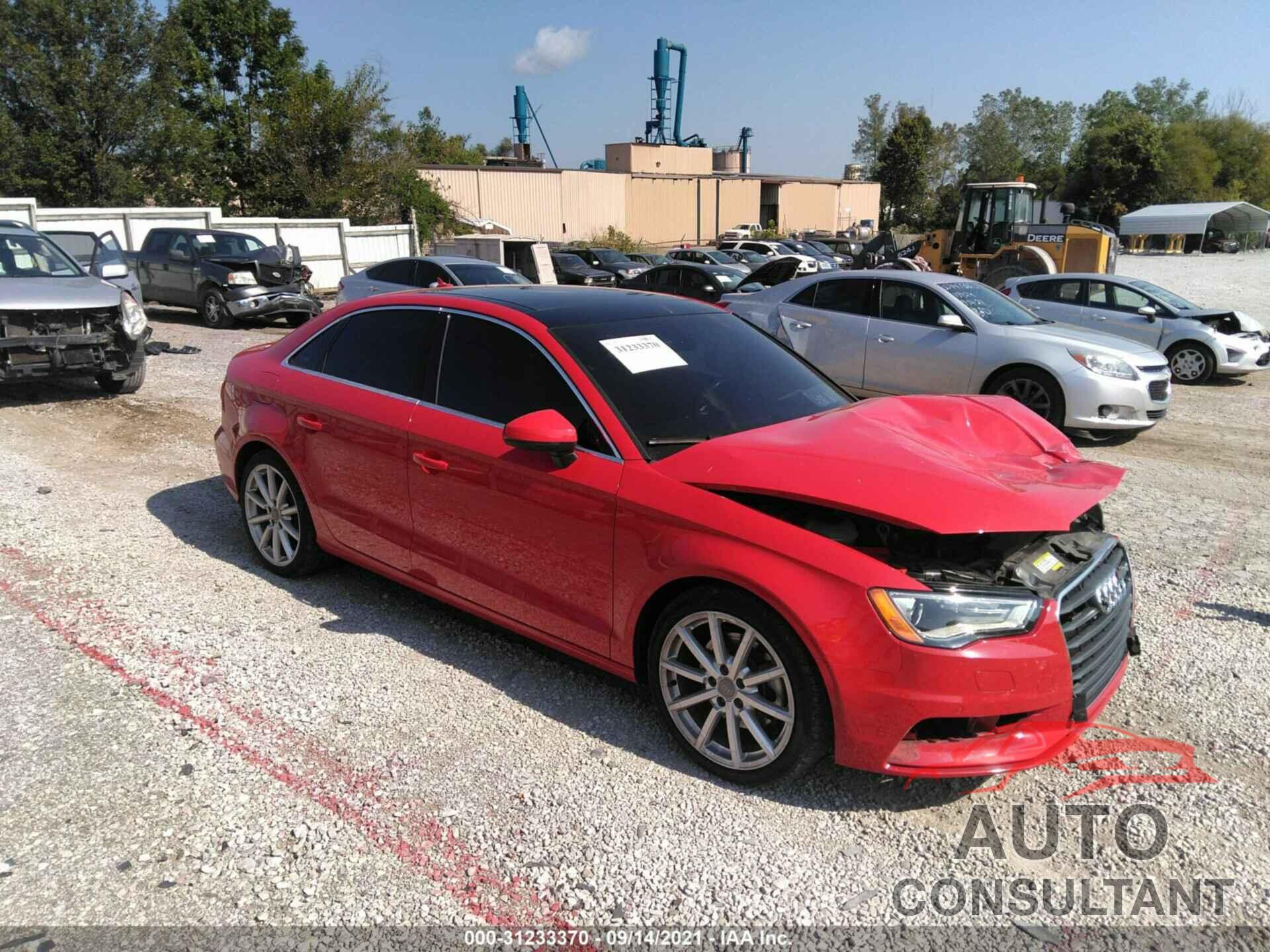 AUDI A3 2016 - WAUE8GFF2G1030850