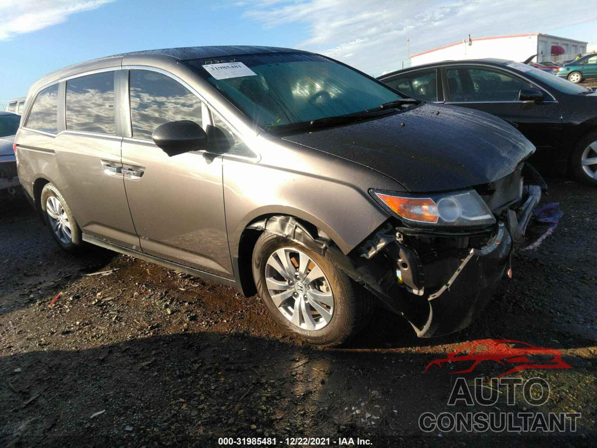 HONDA ODYSSEY 2016 - 5FNRL5H47GB123180