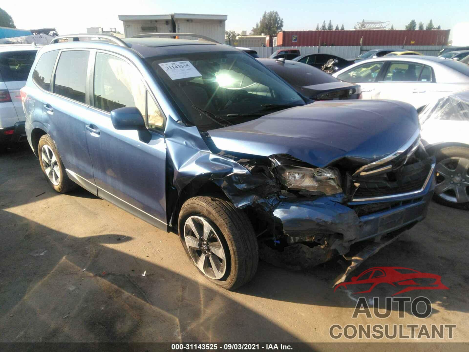 SUBARU FORESTER 2017 - JF2SJAGC4HH429832