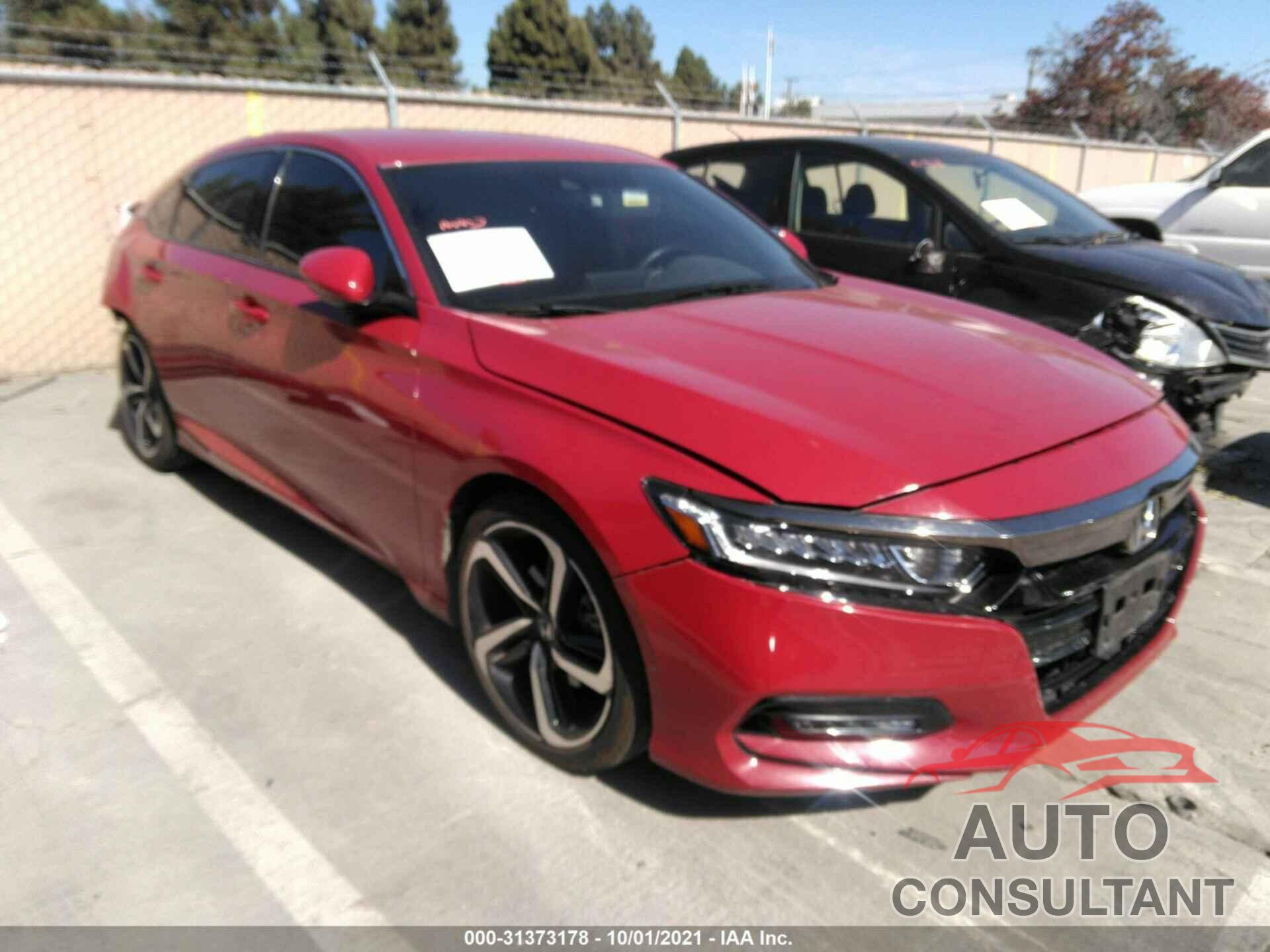 HONDA ACCORD SEDAN 2018 - 1HGCV1F32JA261259