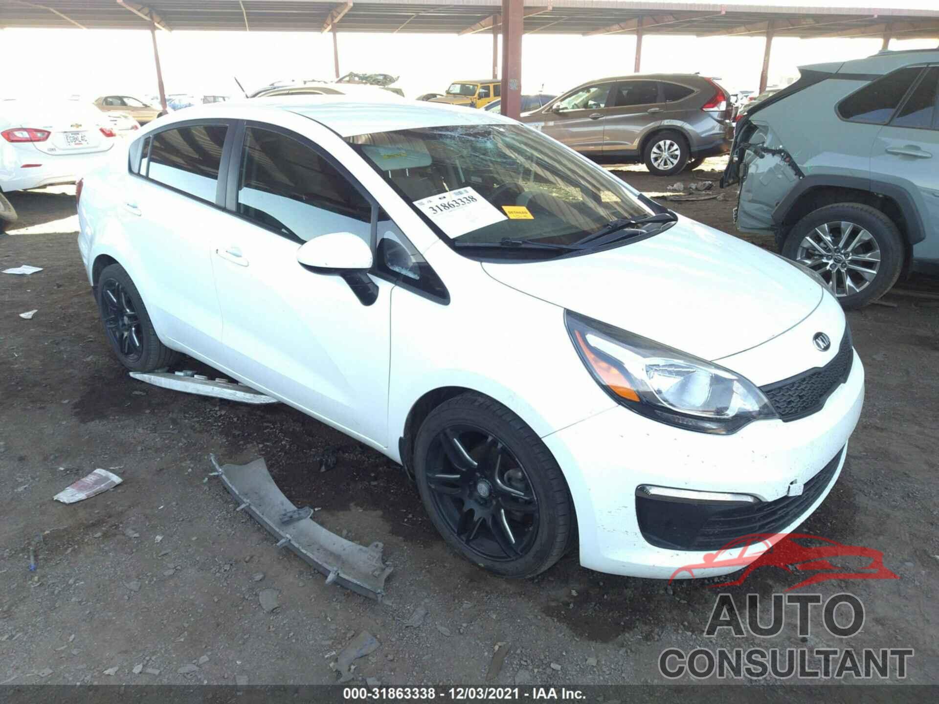KIA RIO 2017 - KNADM4A37H6036778