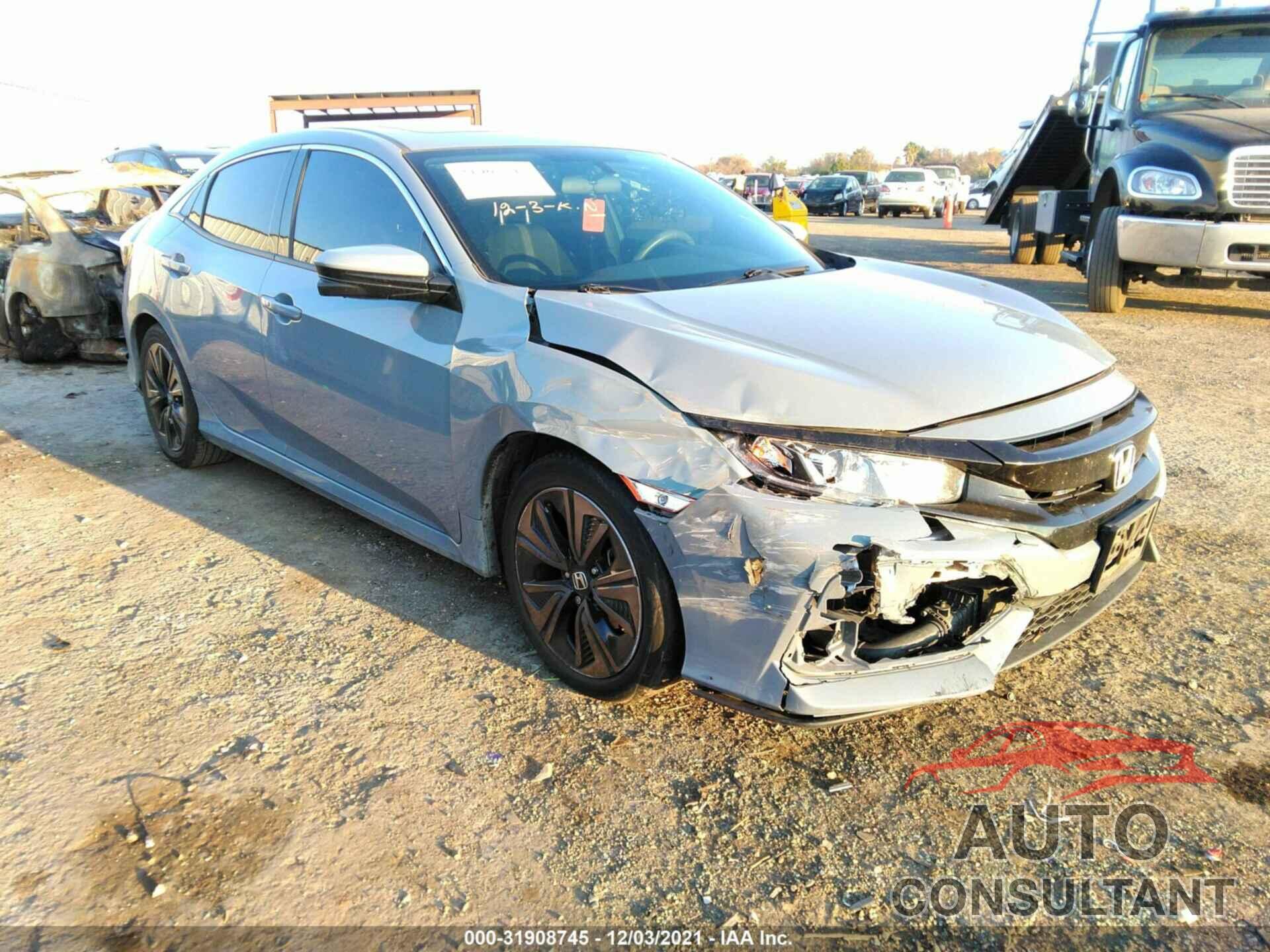 HONDA CIVIC HATCHBACK 2018 - SHHFK7H51JU415469
