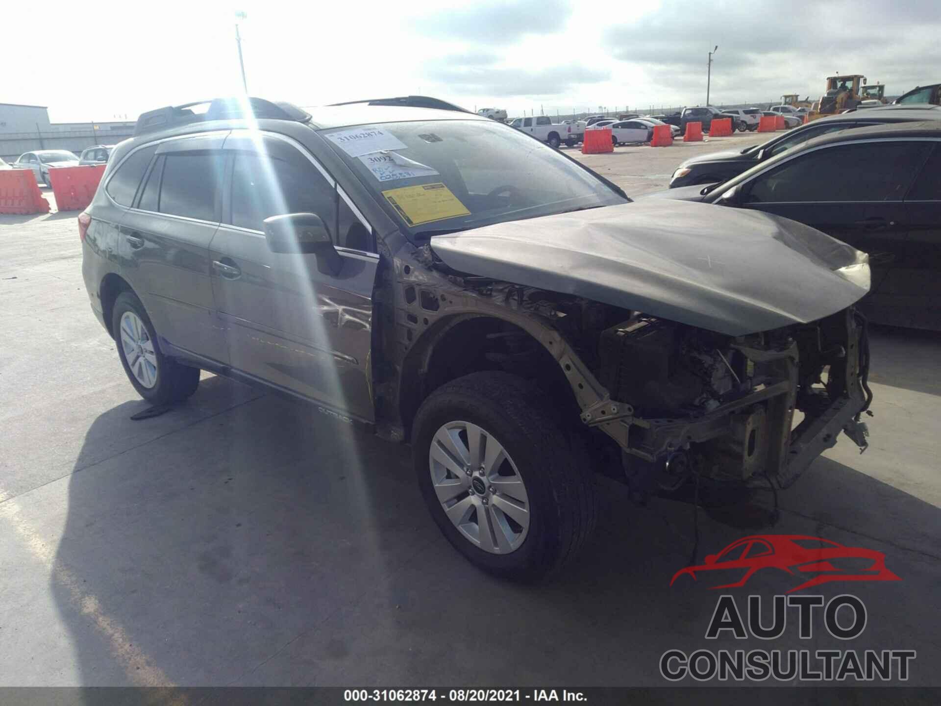 SUBARU OUTBACK 2016 - 4S4BSBEC2G3210721