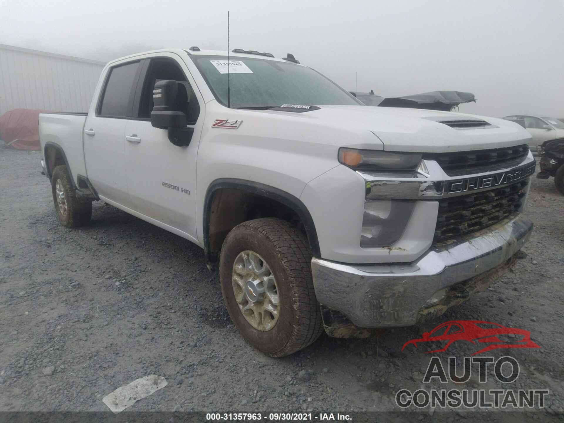 CHEVROLET SILVERADO 2500HD 2021 - 1GC4YNEY6MF235088