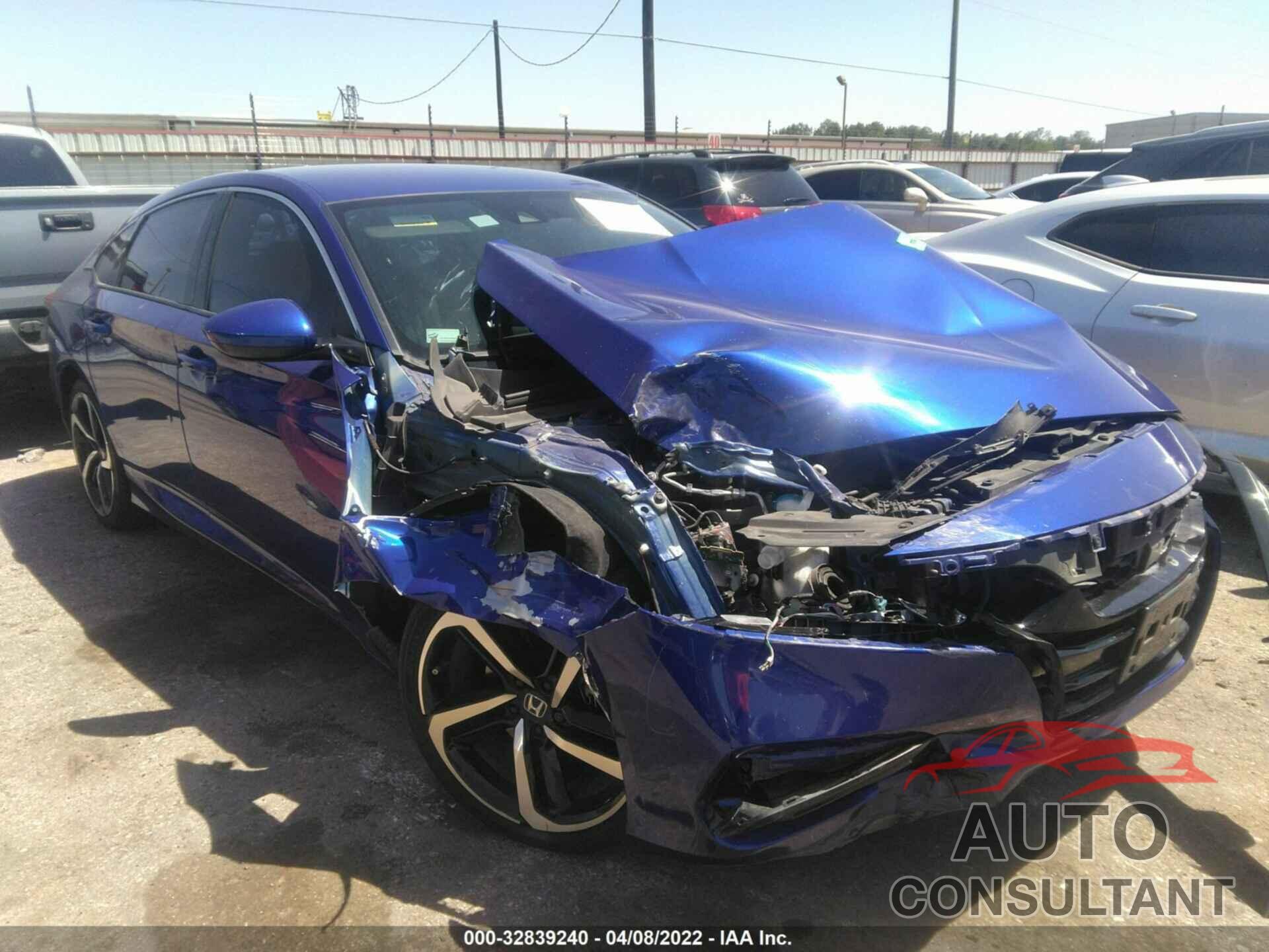 HONDA ACCORD SEDAN 2019 - 1HGCV1F36KA055573