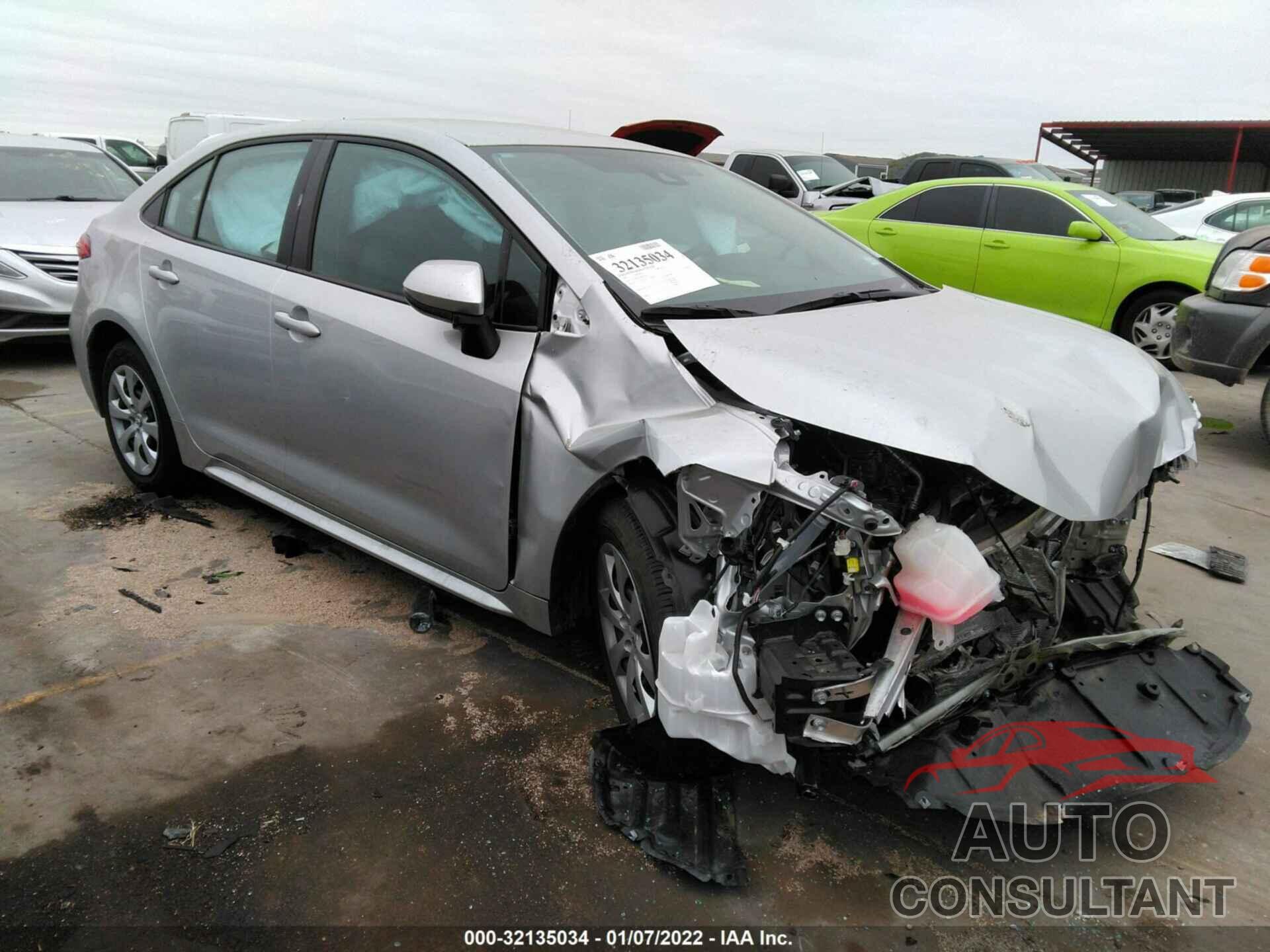 TOYOTA COROLLA 2021 - 5YFEPMAE0MP255424