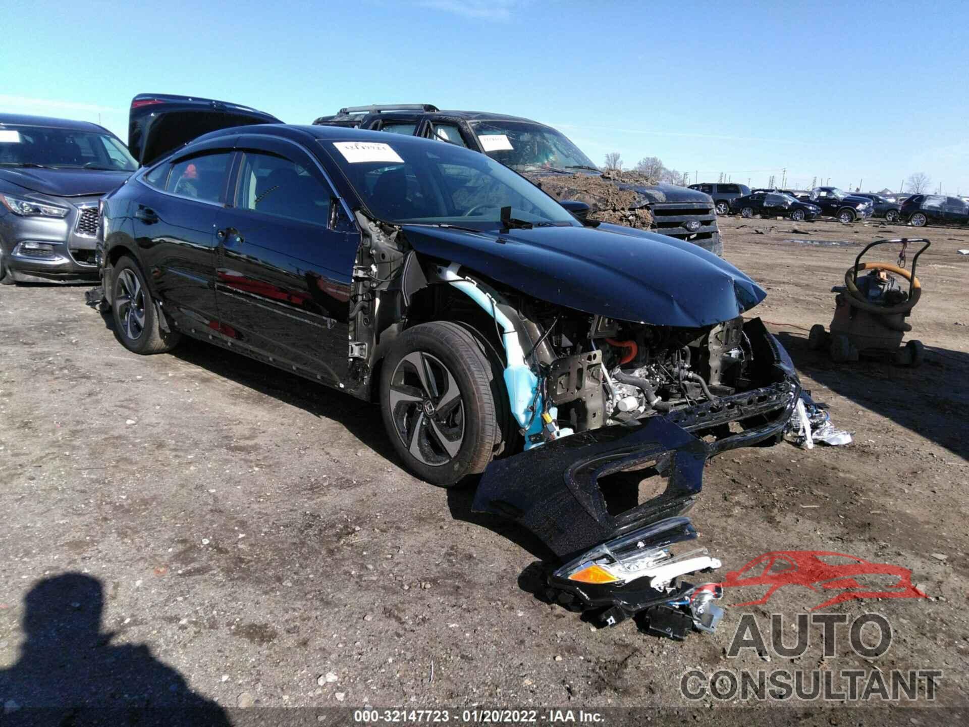 HONDA INSIGHT 2022 - 19XZE4F51NE000509