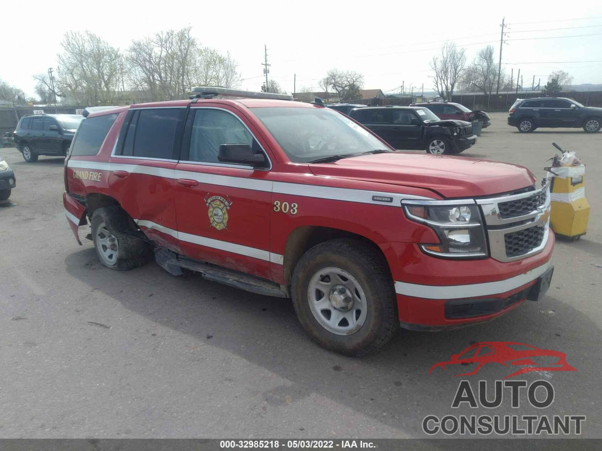 CHEVROLET TAHOE 2019 - 1GNSKFECXKR151510