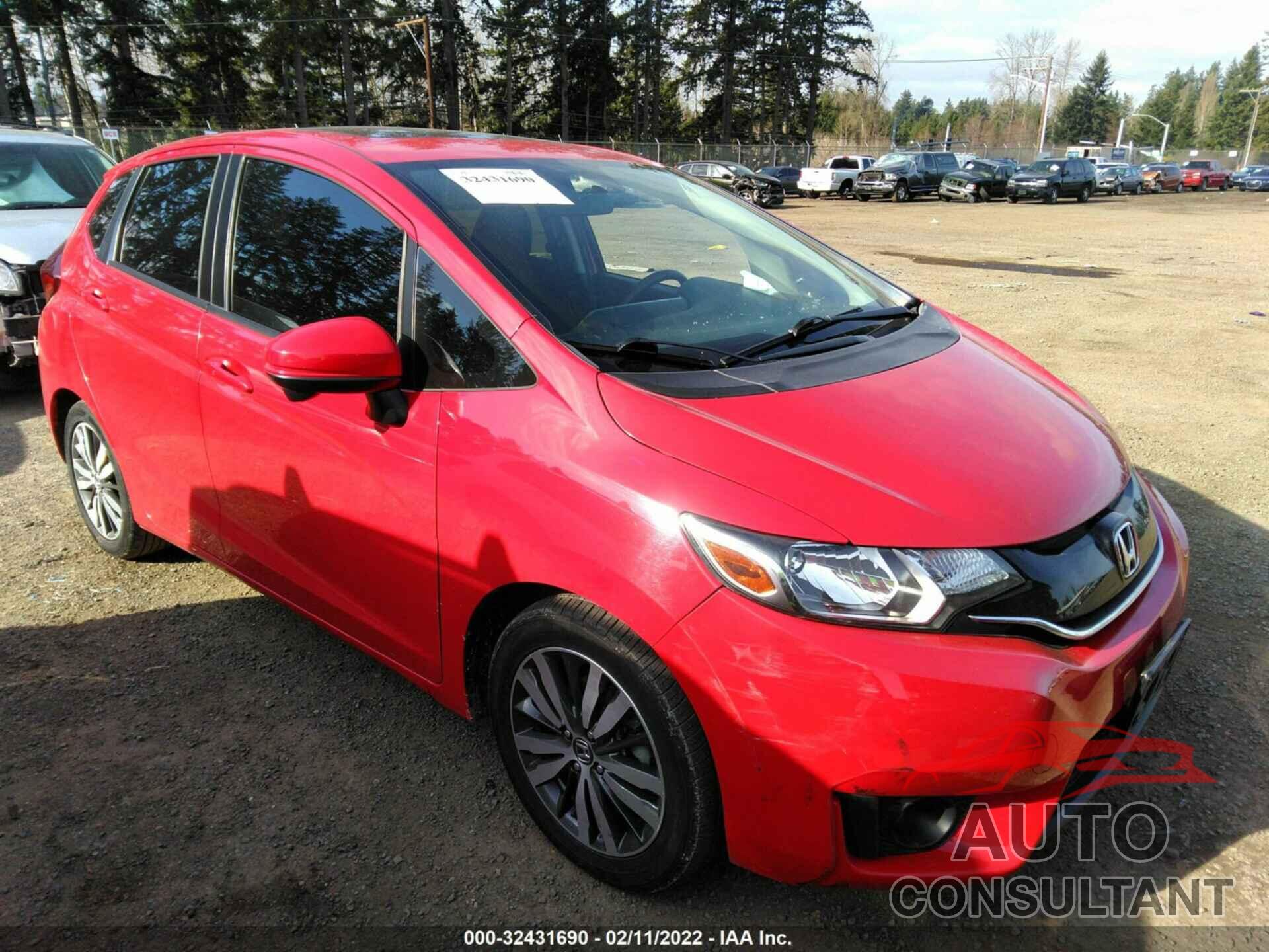 HONDA FIT 2016 - JHMGK5H75GX006741