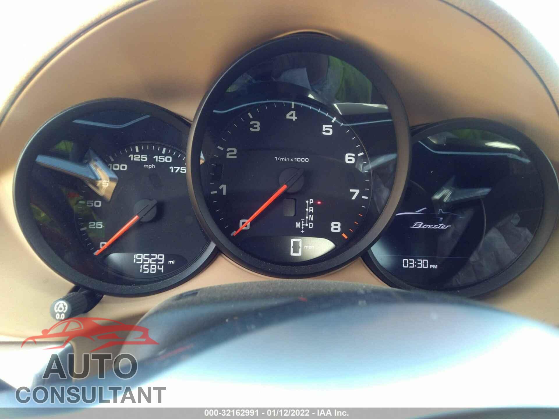PORSCHE 718 BOXSTER 2017 - WP0CA2A83HS220940
