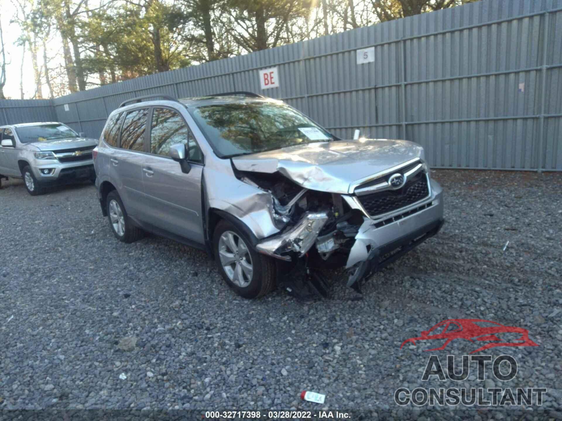 SUBARU FORESTER 2016 - JF2SJADC7GH431156