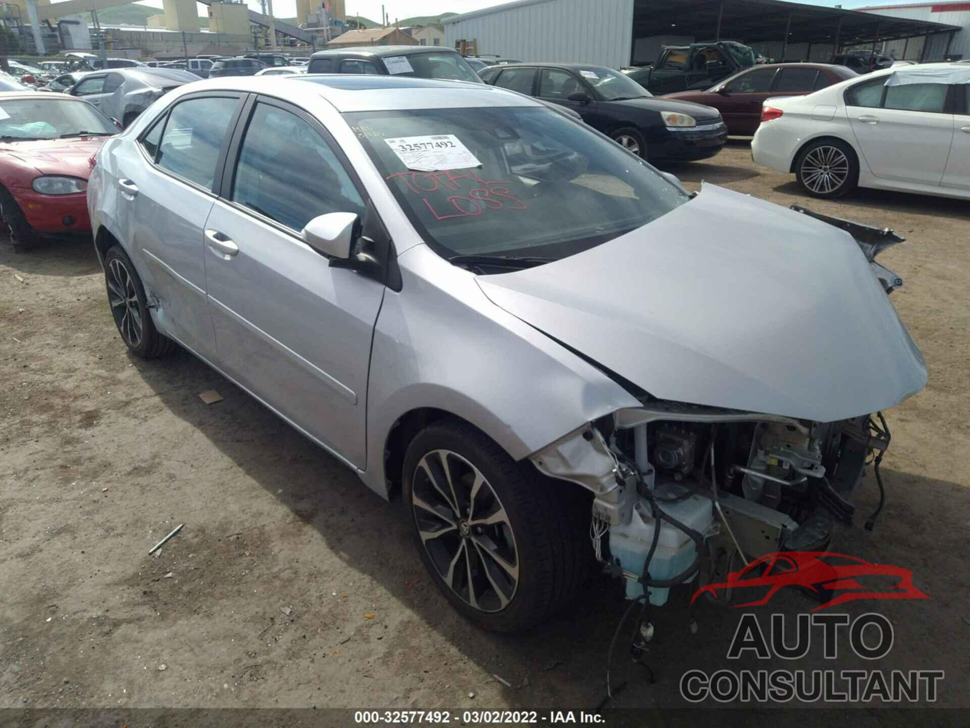TOYOTA COROLLA 2017 - 5YFBURHE0HP625937