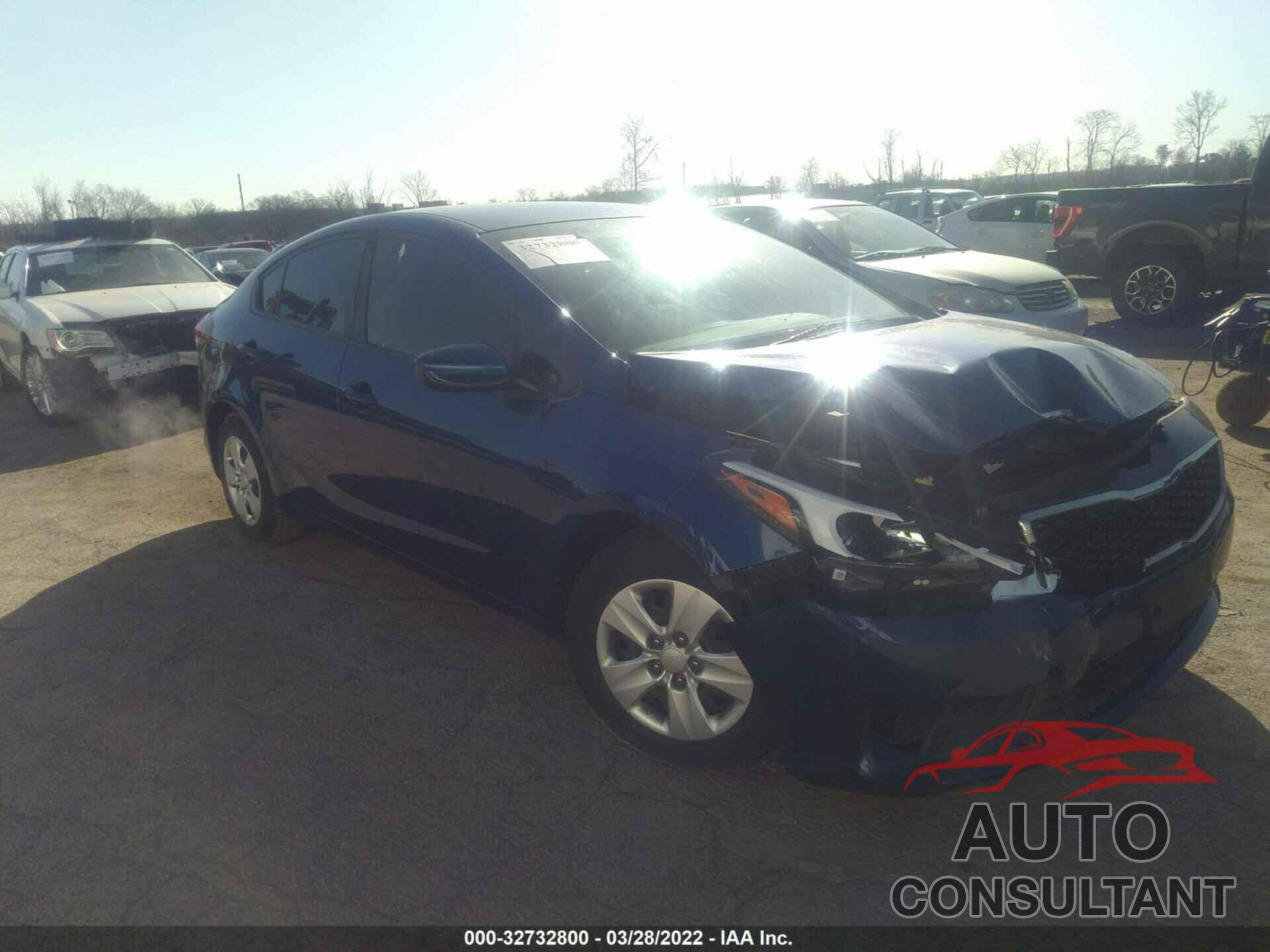 KIA FORTE 2017 - 3KPFK4A75HE125134