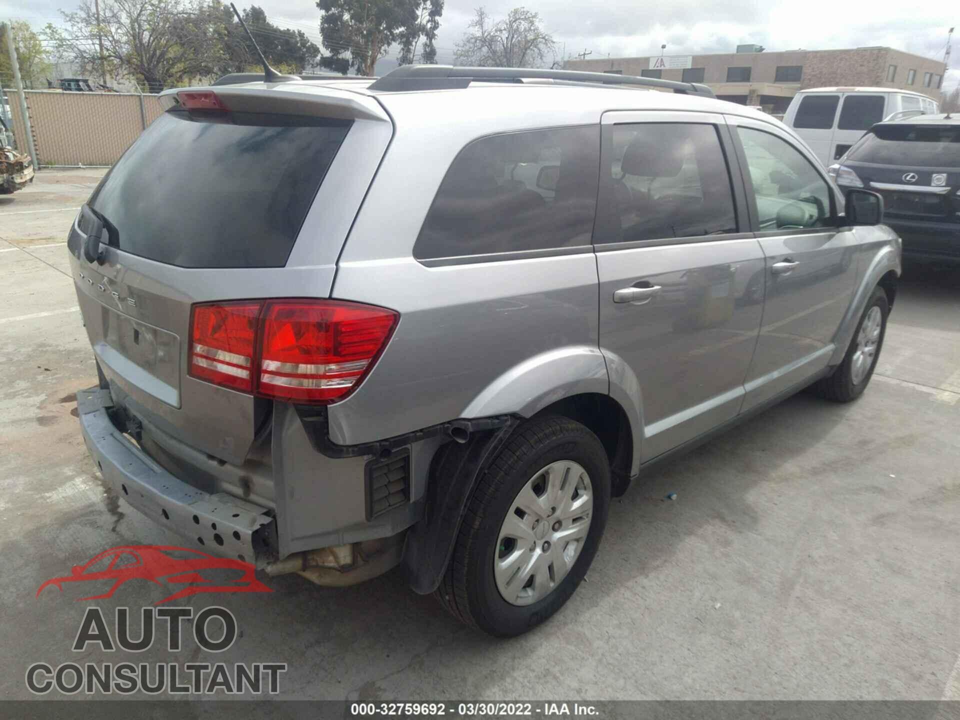 DODGE JOURNEY 2017 - 3C4PDCAB1HT710141