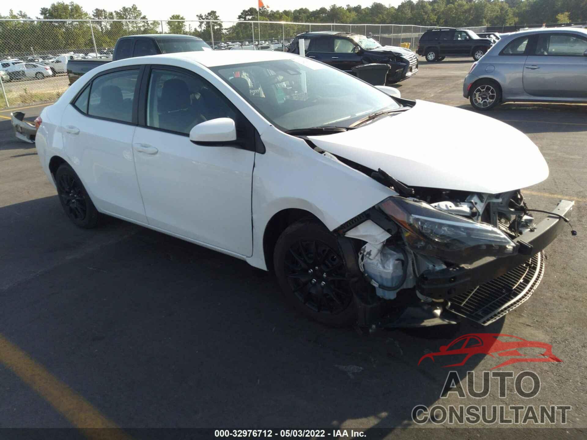 TOYOTA COROLLA 2019 - 5YFBURHE3KP932977
