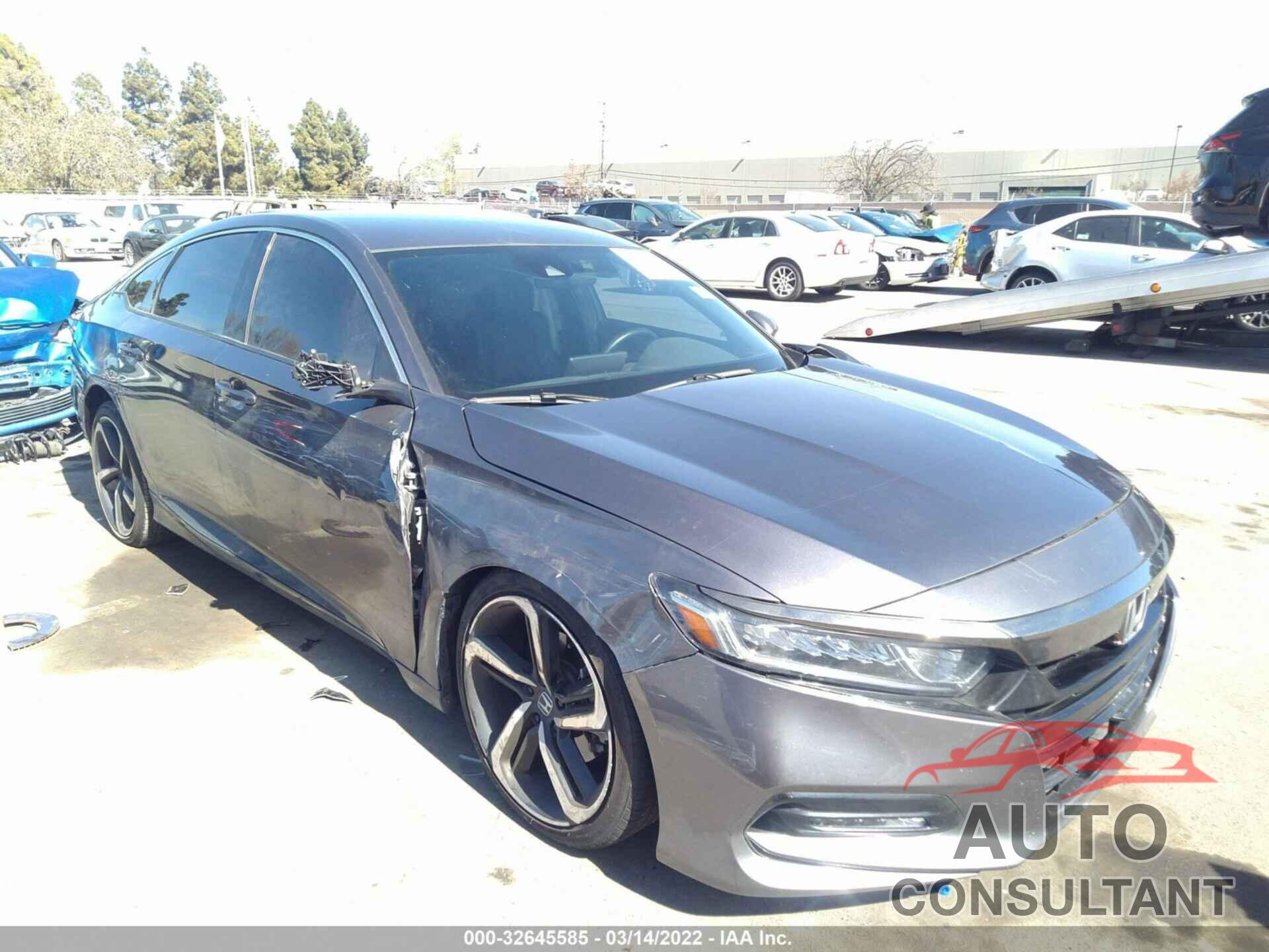 HONDA ACCORD SEDAN 2018 - 1HGCV1F34JA250697