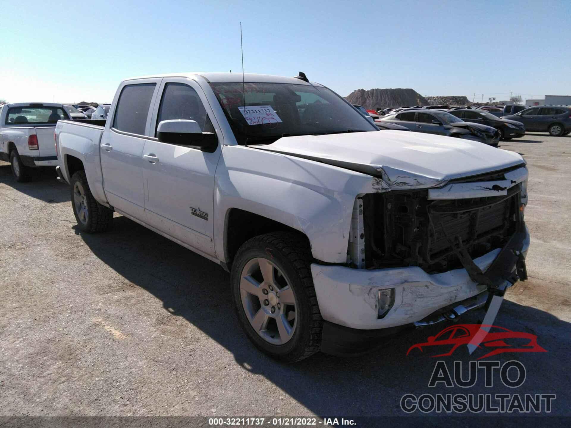 CHEVROLET SILVERADO 1500 2017 - 3GCUKREC0HG384548