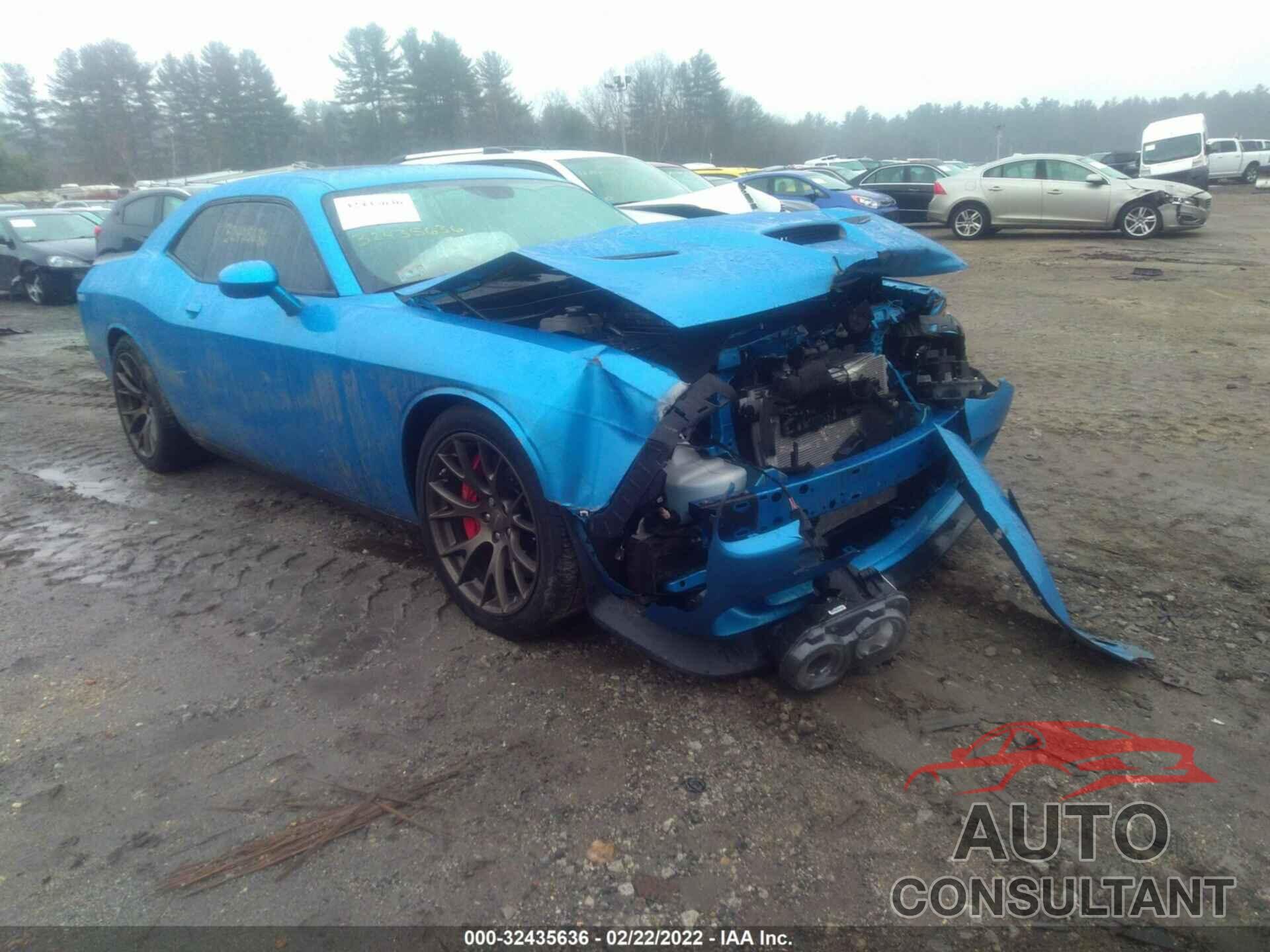 DODGE CHALLENGER 2016 - 2C3CDZC95GH124503