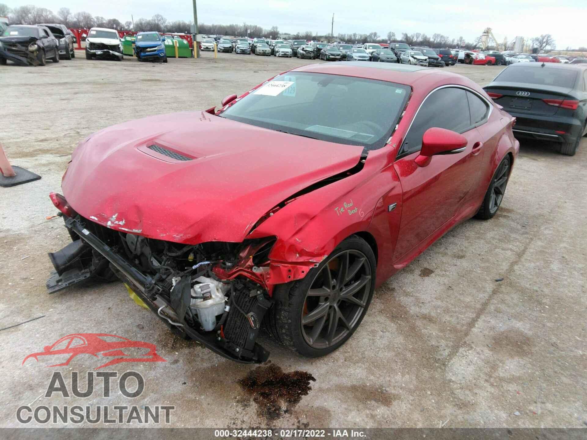 LEXUS RC F 2016 - JTHHP5BC2G5004646